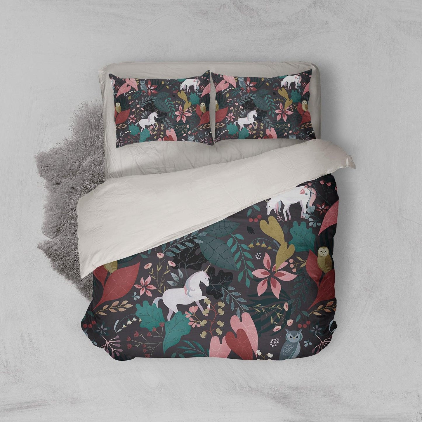 3D Cartoon Flower Animal Quilt Cover Set Bedding Set Pillowcases 149