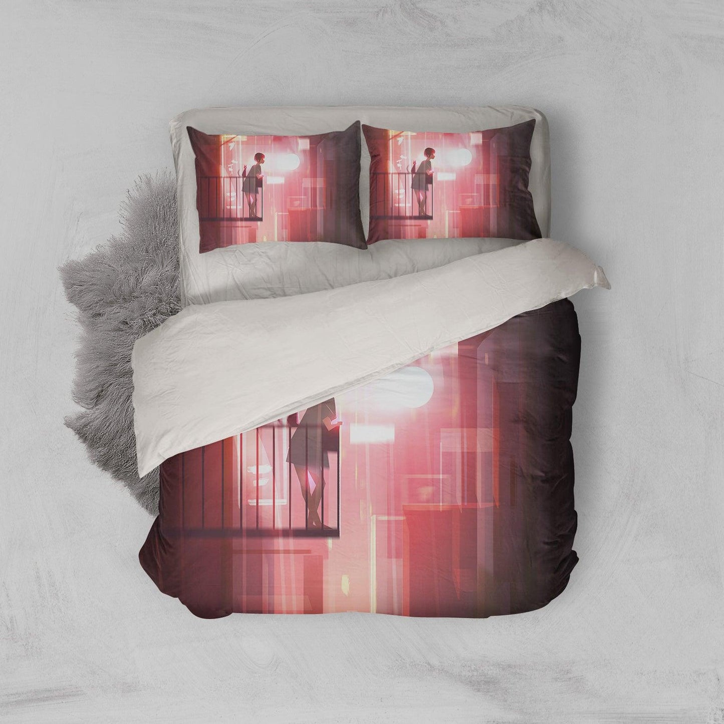 3D Cartoon Boy Quilt Cover Set Bedding Set Pillowcases 143