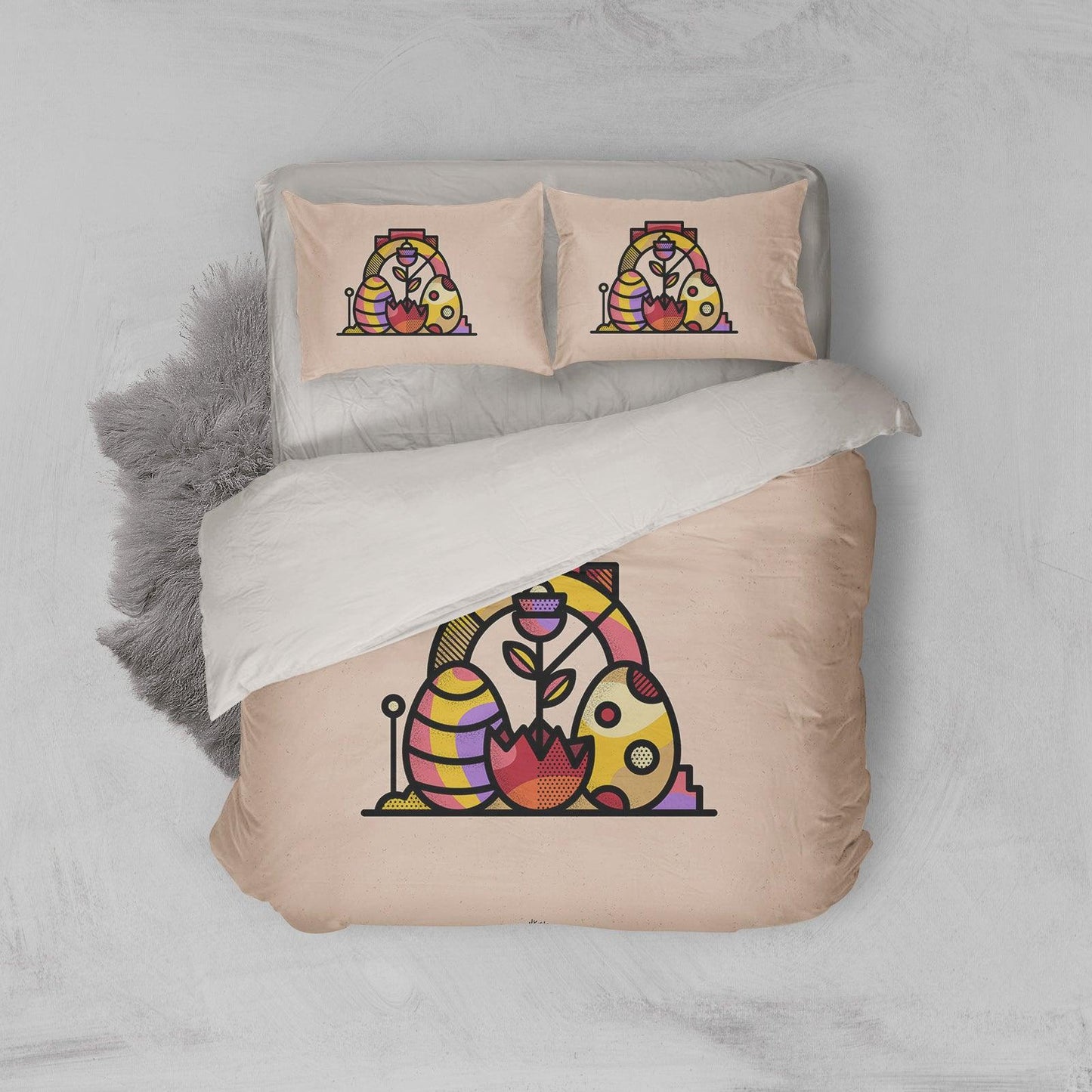 3D Cartoon Pattern Quilt Cover Set Bedding Set Pillowcases 97