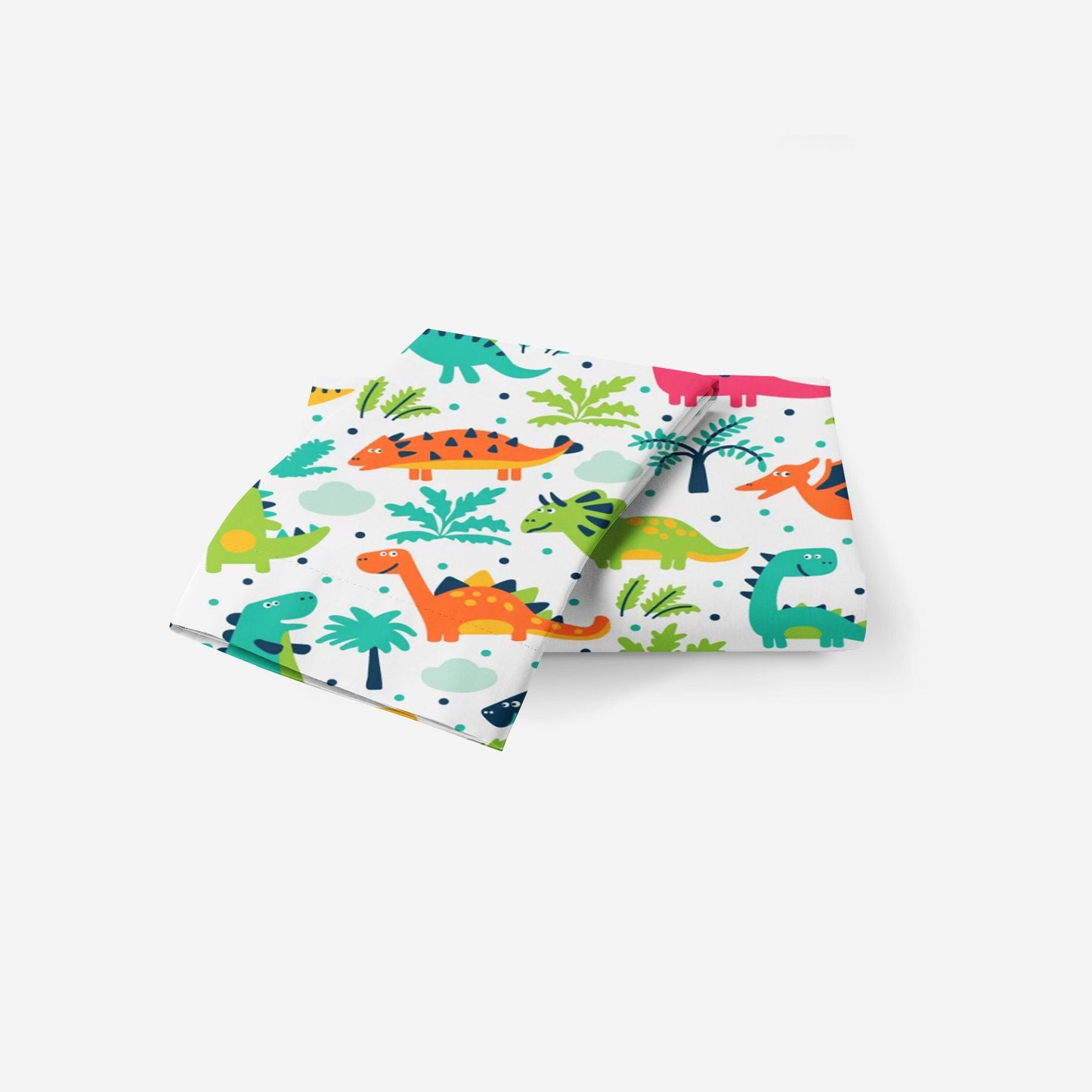 3D Cartoon Animal Dinosaur Coconut Tree Quilt Cover Set Bedding Set Duvet Cover Pillowcases 49