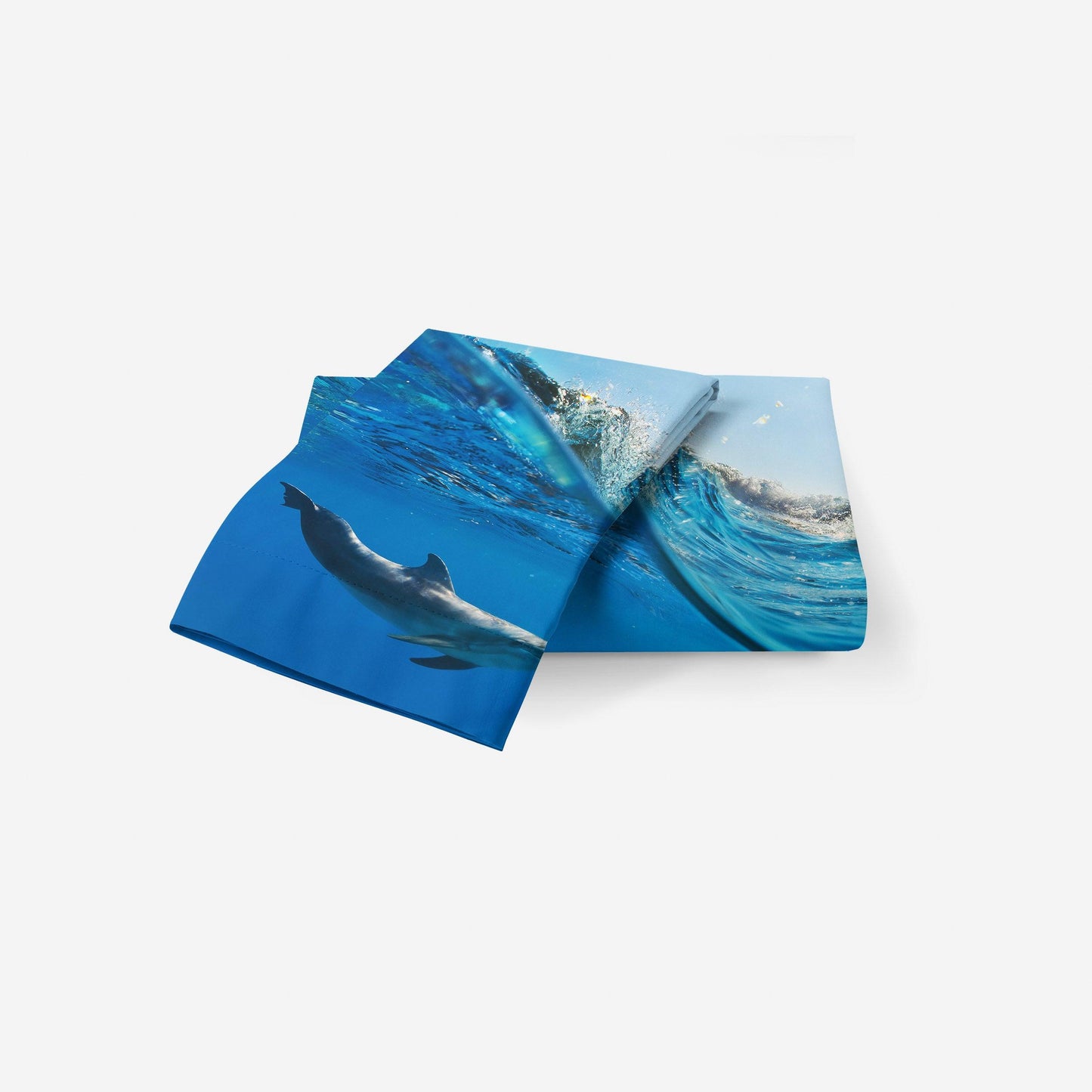 3D Blue Sky Sea Animal Dolphin Quilt Cover Set Bedding Set Duvet Cover Pillowcases 30