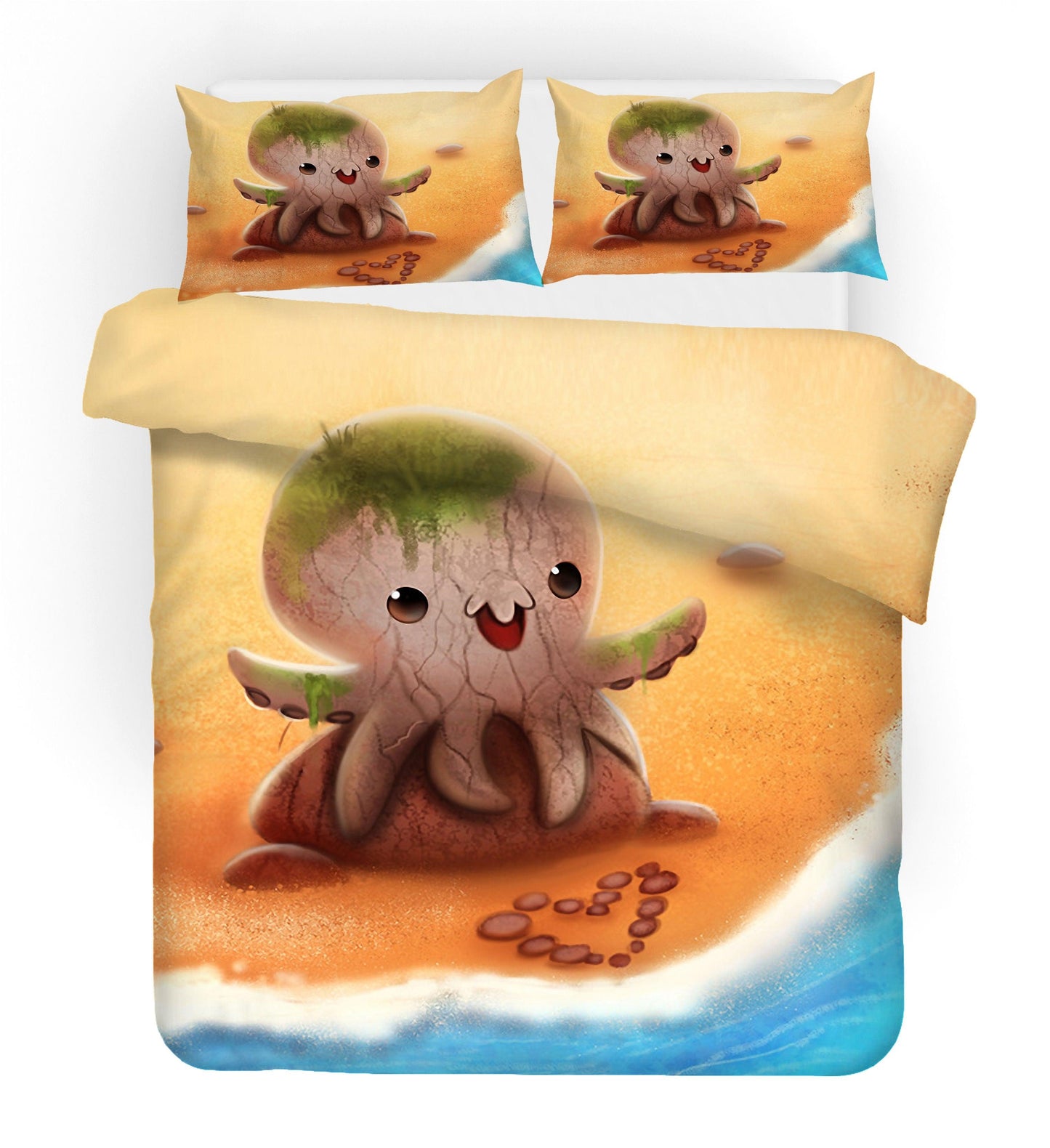 3D Cartoon Animal Quilt Cover Set Bedding Set Pillowcases 163