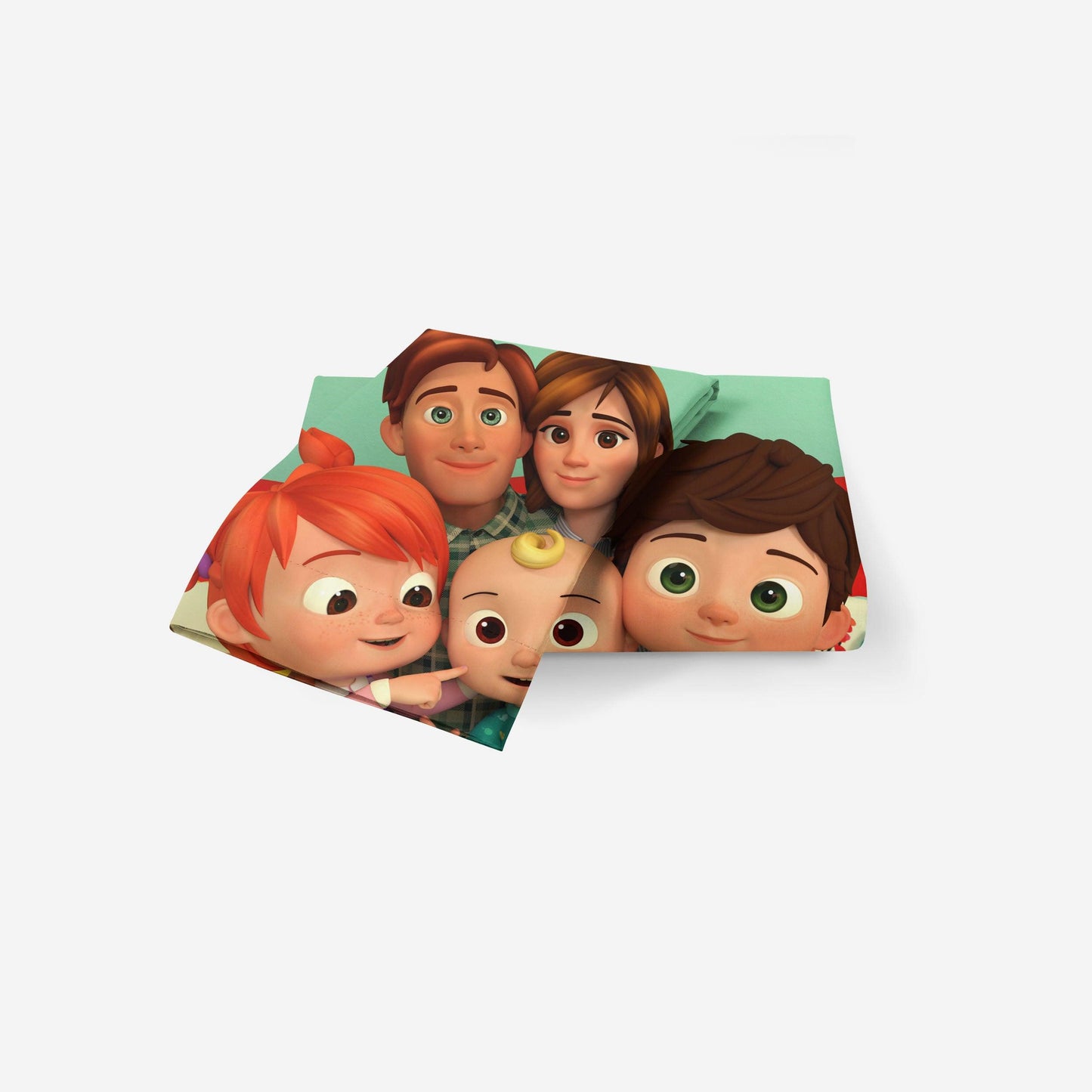 3D Cartoon Nursery Rhymes Pattern Quilt Cover Set Bedding Set Duvet Cover Pillowcases 60