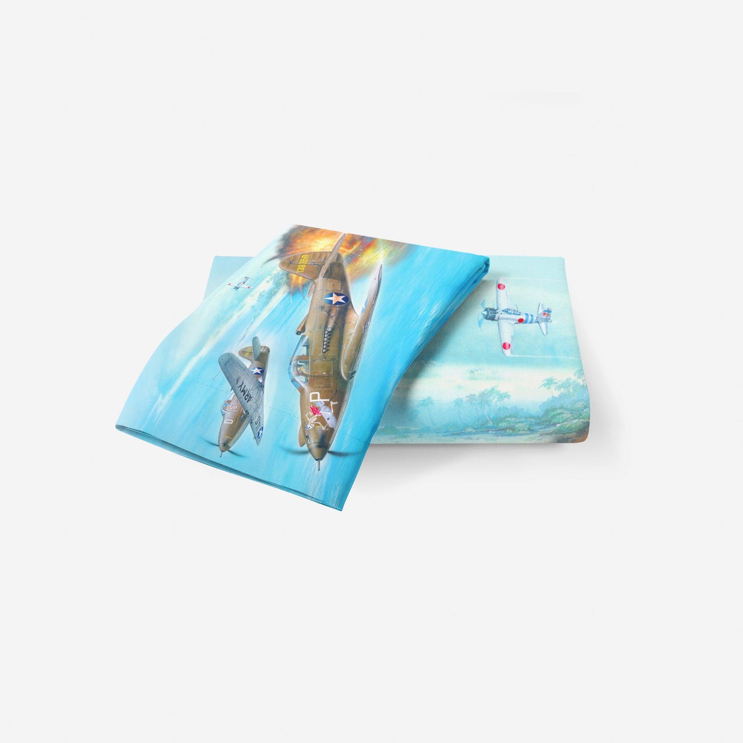 3D Airplane Quilt Cover Set Bedding Set Duvet Cover Pillowcases WJ 1754