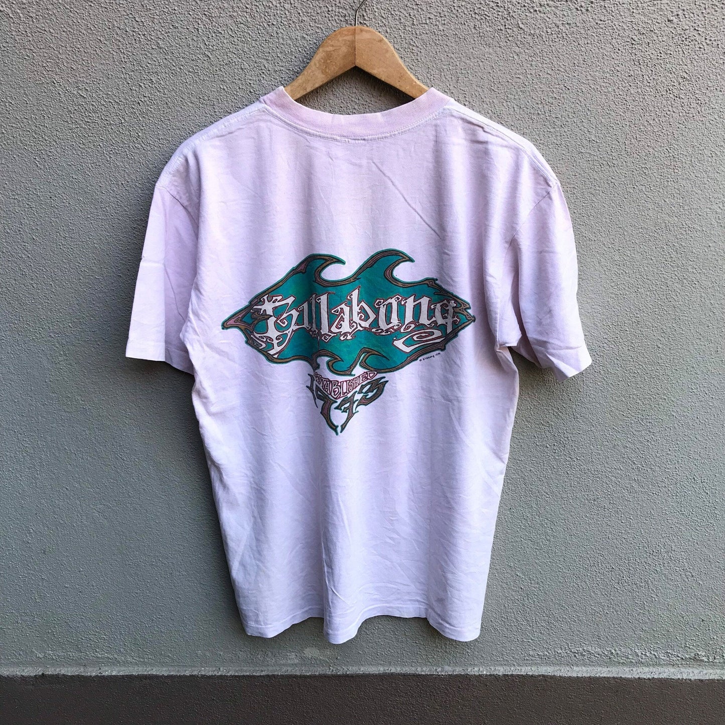 Vintage 90s BILLABONG usa surf tee quiksilver op