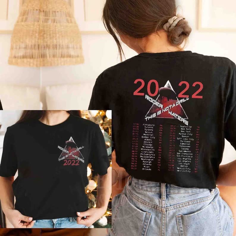 Roger Waters 2022 This is Not a Drill Concert Tour T Shirt