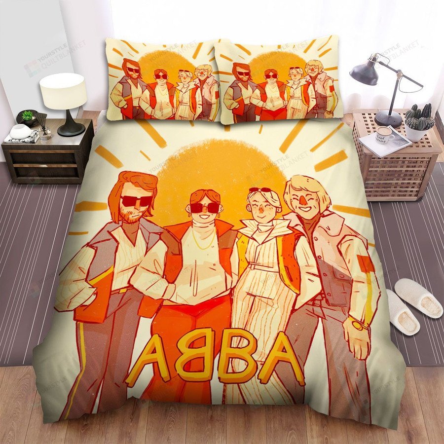 ABBA And The Sun Bedding Set
