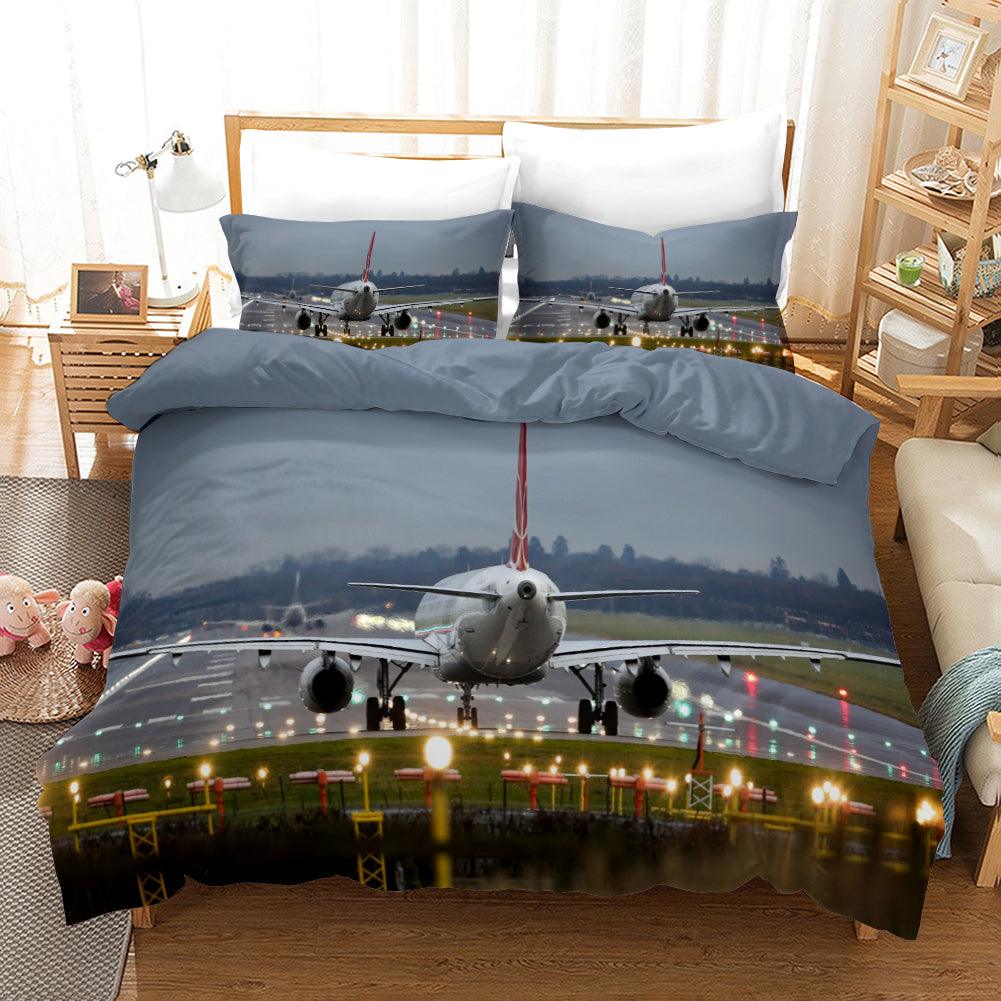 3D Aircraft Pattern Quilt Cover Set Bedding Set Pillowcases 242