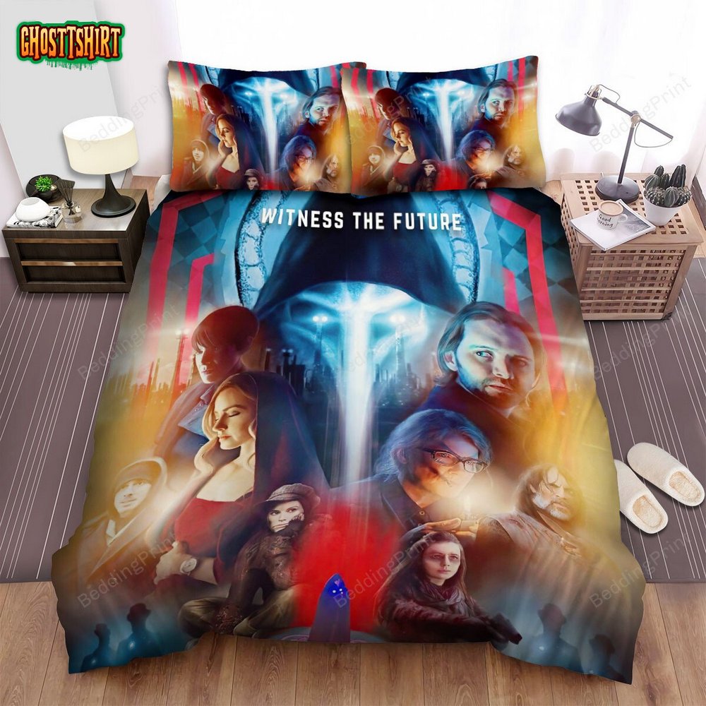 12 Monkeys (2015–2018) Witness The Future Movie Poster Bed Sheets Duvet Cover Bedding Set