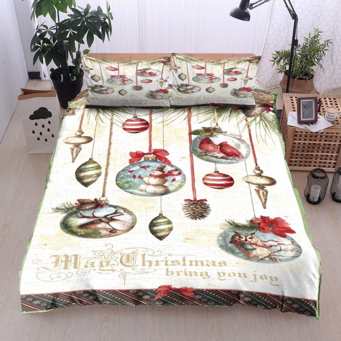 Personalized 3-piece Duvet Cover Bedding Set Christmas DV15100063B Bedding Sets
