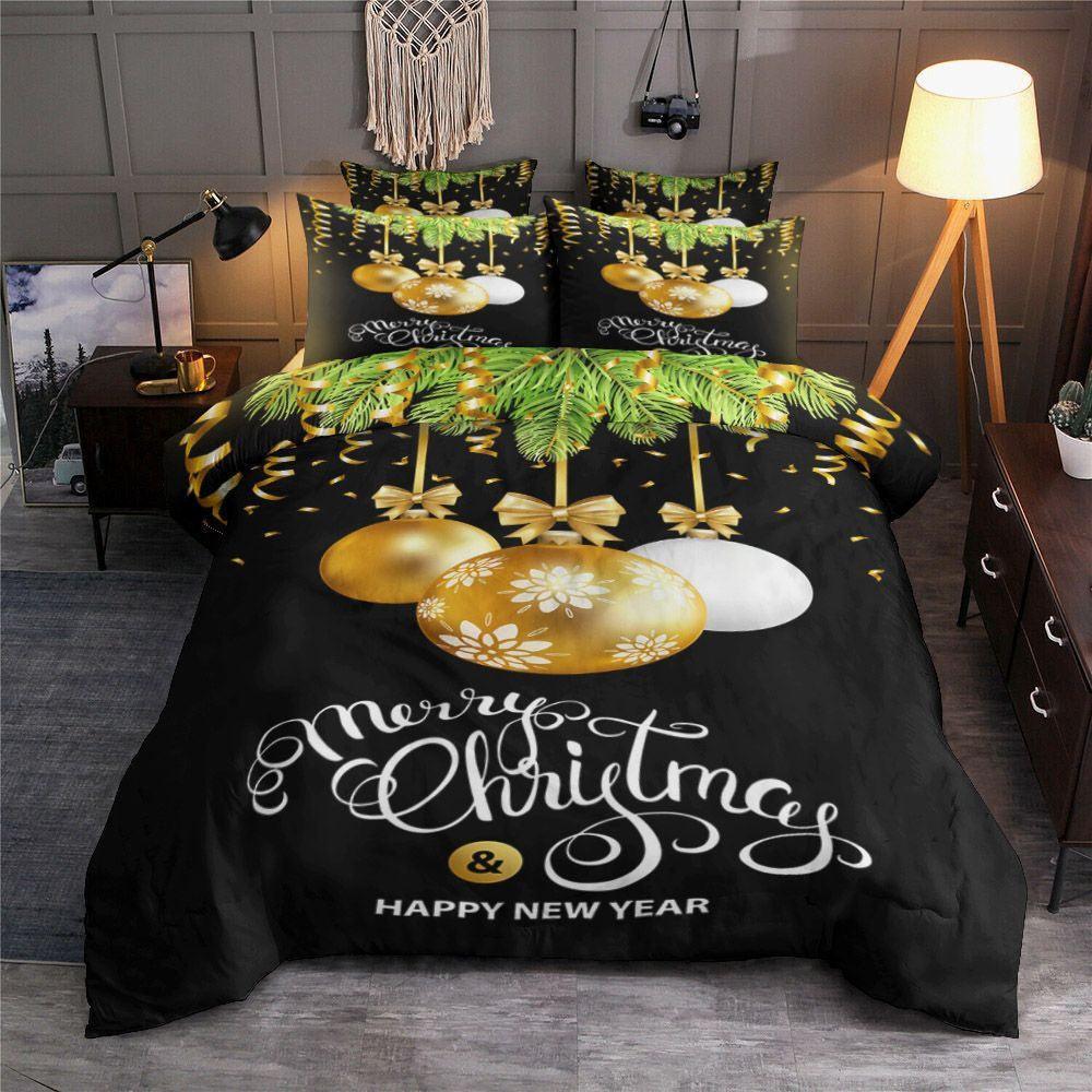 Personalized 3-piece Duvet Cover Bedding Set Christmas NT1601078B Bedding Sets