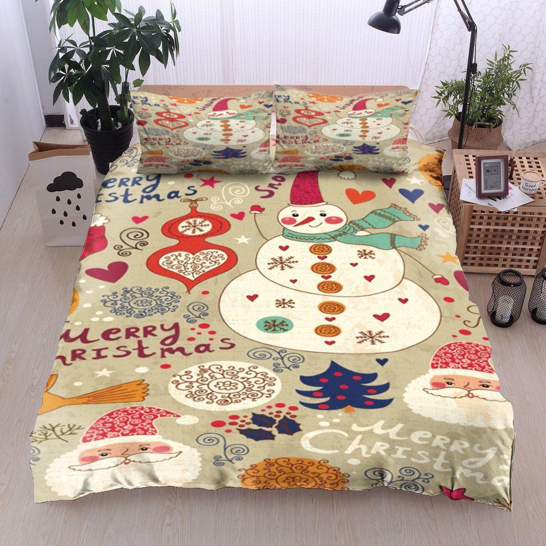 Personalized 3-piece Duvet Cover Bedding Set Christmas NP1311012B Bedding Sets