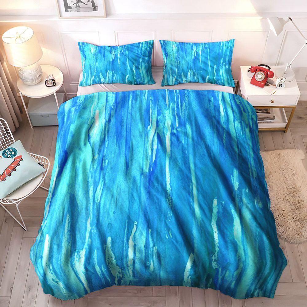 Cozy Bedding Set, Queen Size Bedding Set, Bedding Set, Soft Duvet Cover Set, King Size Bedding Set, Wet And Wild Bedding Sets