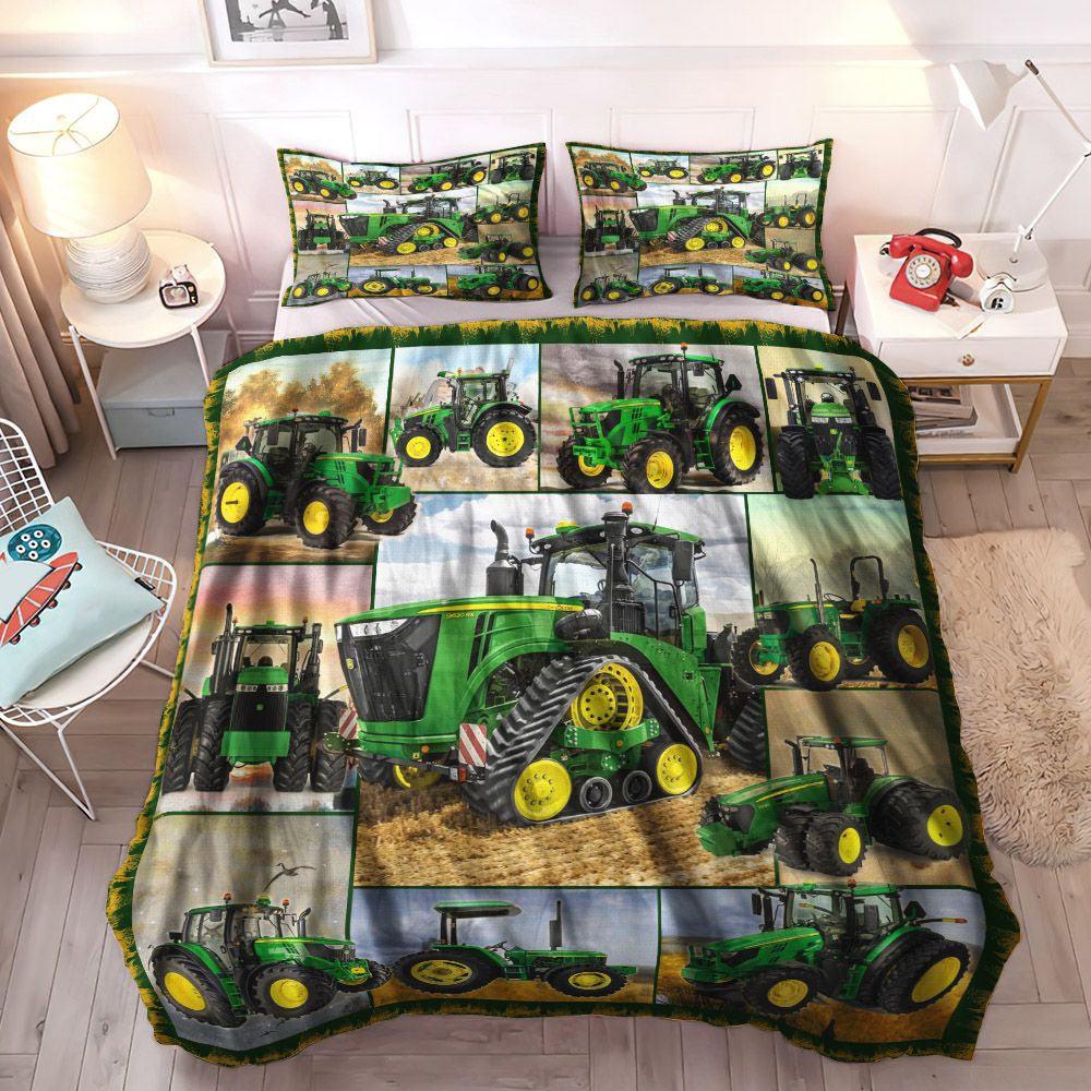 Cultivate Soft Duvet Cover Set, Farmer Gift King Size Bedding Set, Harvest Bedding Set, Farmer Bedding Set, Gifts for Farmer