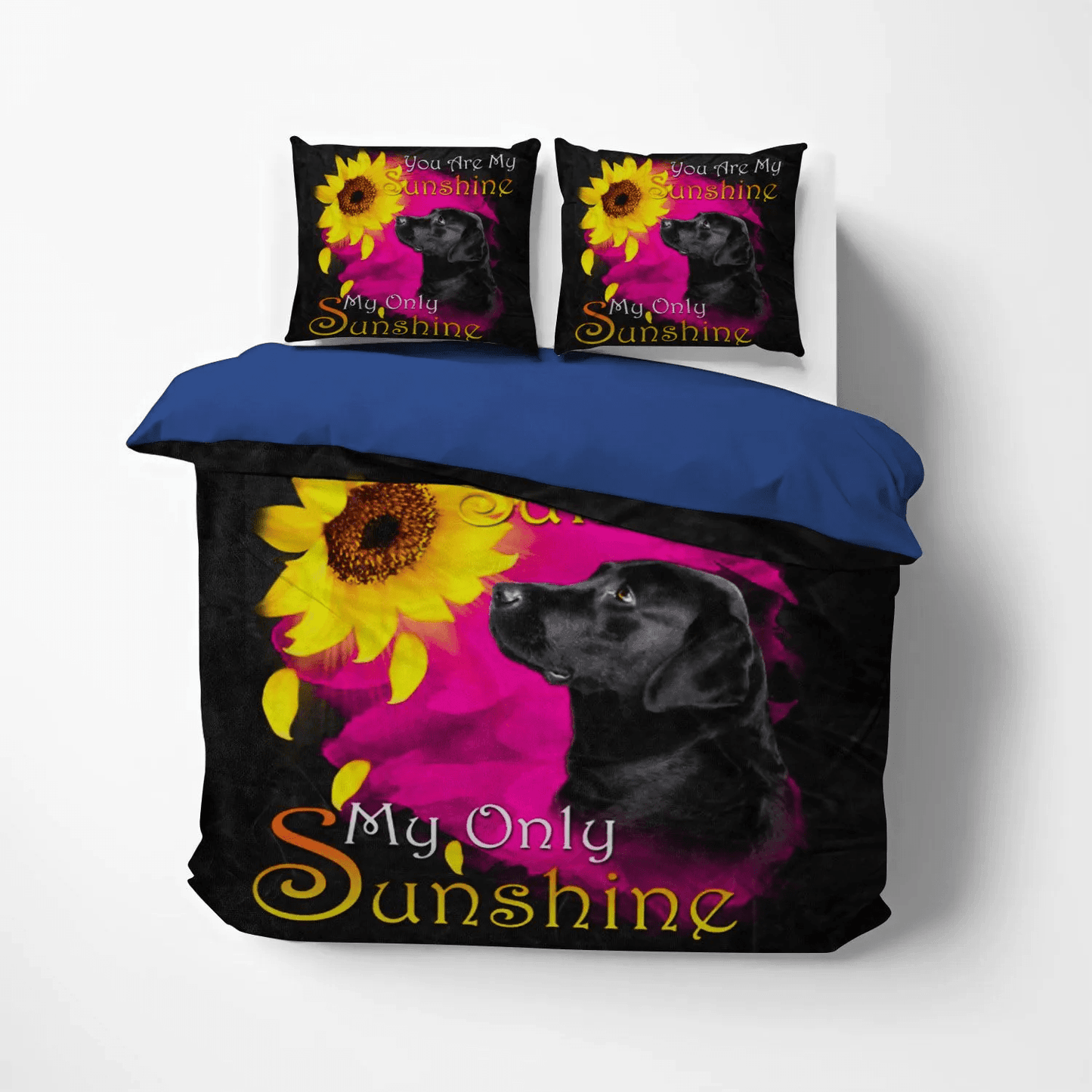 Brown Labrador Soft Duvet Cover Set, Doggo Queen Size Bedding Set, Labrador Dog Bedding Set, Gifts for Labrador