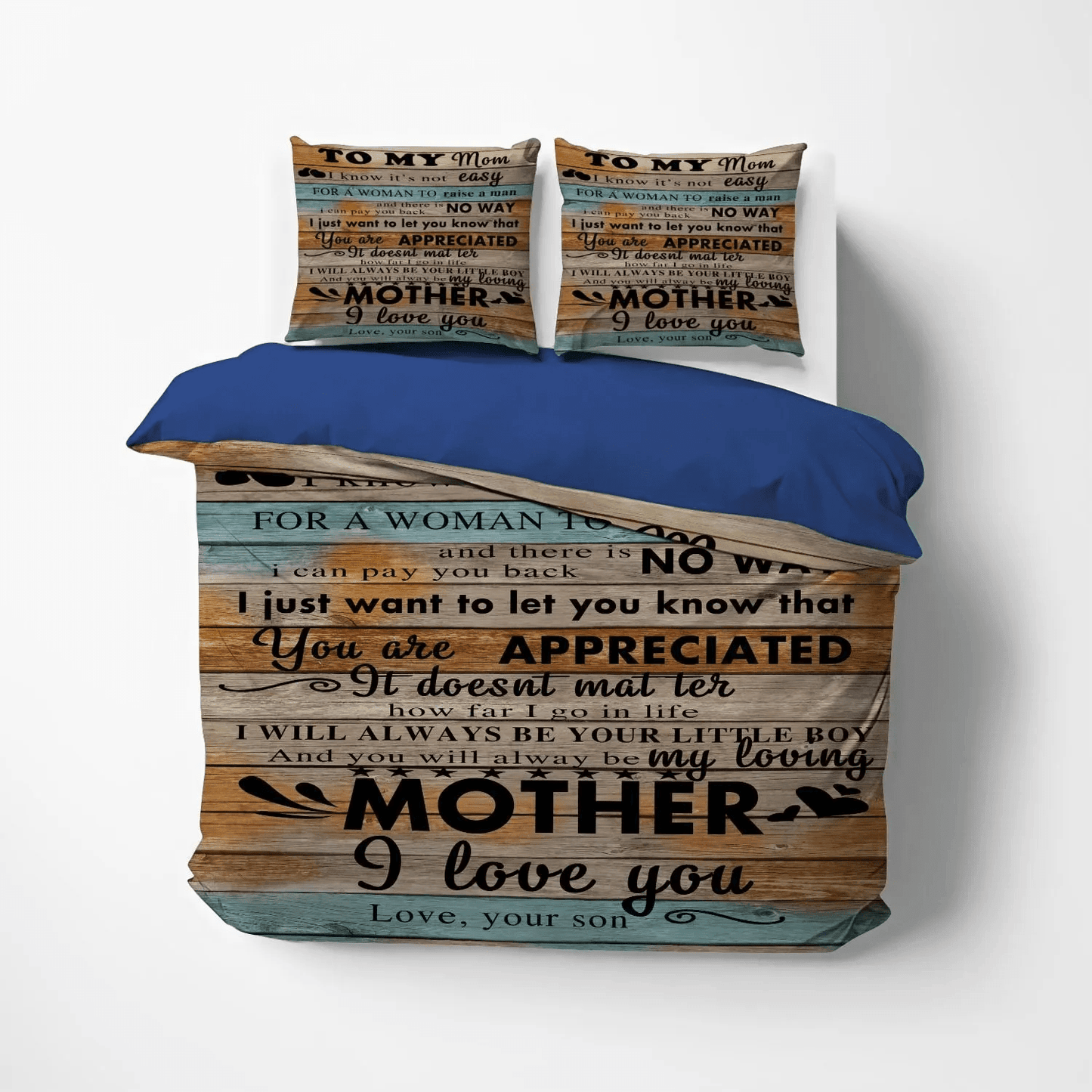 Funny Son King Size Bedding Set, Mother Mother Queen Size Bedding Set, Mother Of Dragons Soft Duvet Cover Set, Son To Mom Bedding Set, Gifts for Son