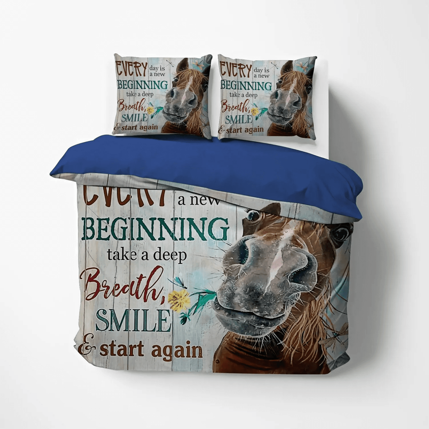 Abstract Horse Soft Duvet Cover Set, Horse King Size Bedding Set, Horse In Motion Bedding set, Horse ZN Bedding Set, Gifts for Horse