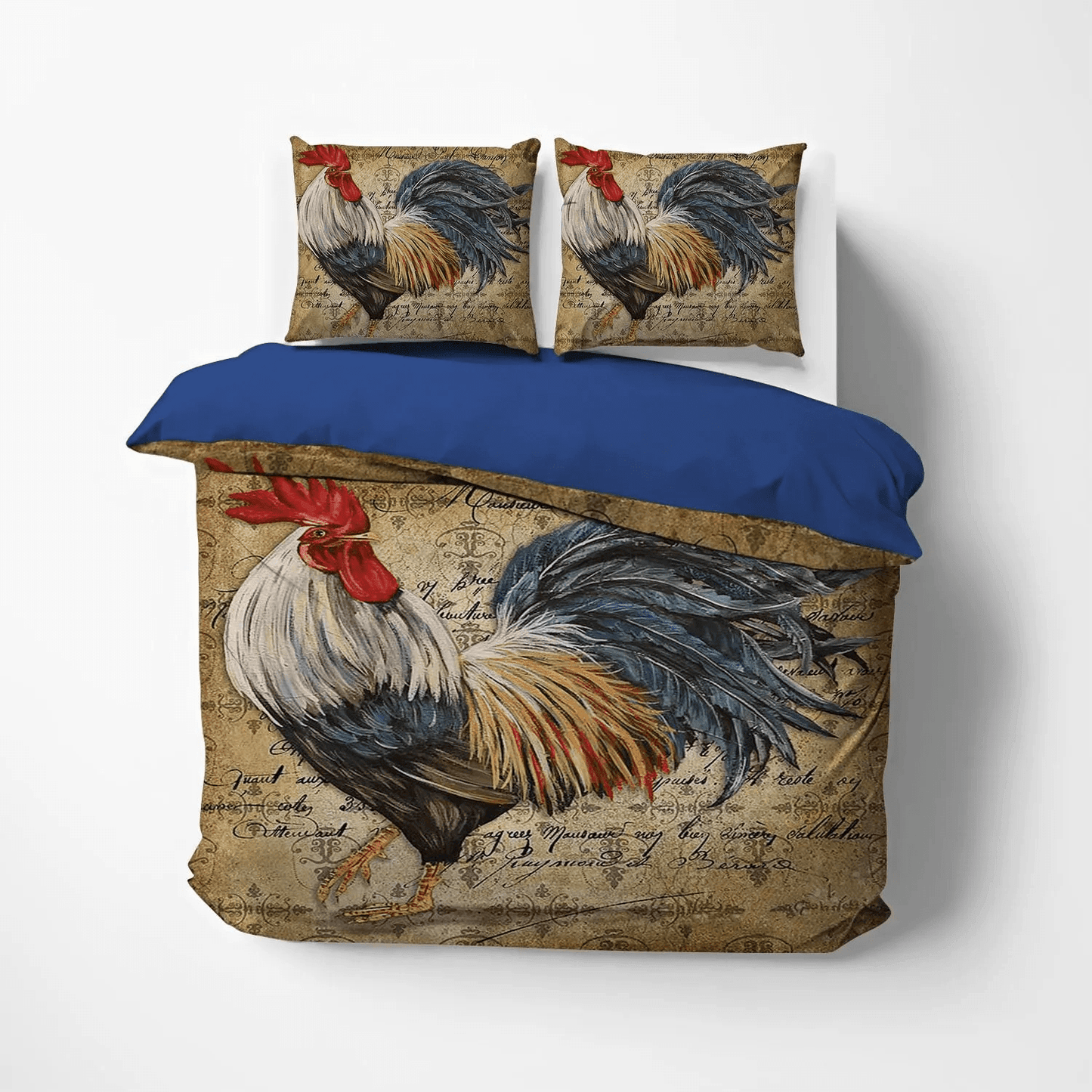 Chicken Mom Bedding set, Chicken Farmer Soft Duvet Cover Set, Chicken King Size Bedding Set, Chicken DNT Bedding Set, Gifts for Chicken