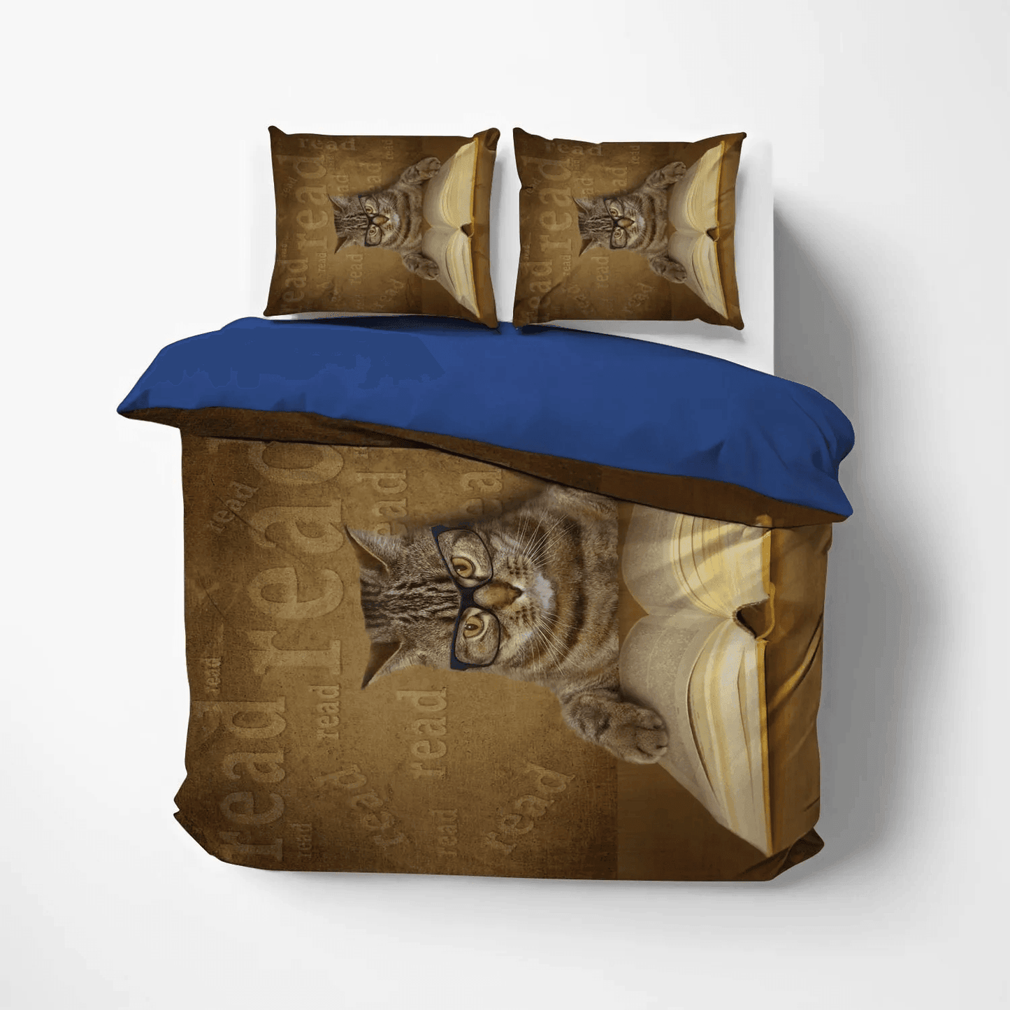 Animal Paws Bedding set, Cat Paw Queen Size Bedding Set, Cat Tracks Soft Duvet Cover Set, Cat Paw Bed Sheets, Gifts for PAWS