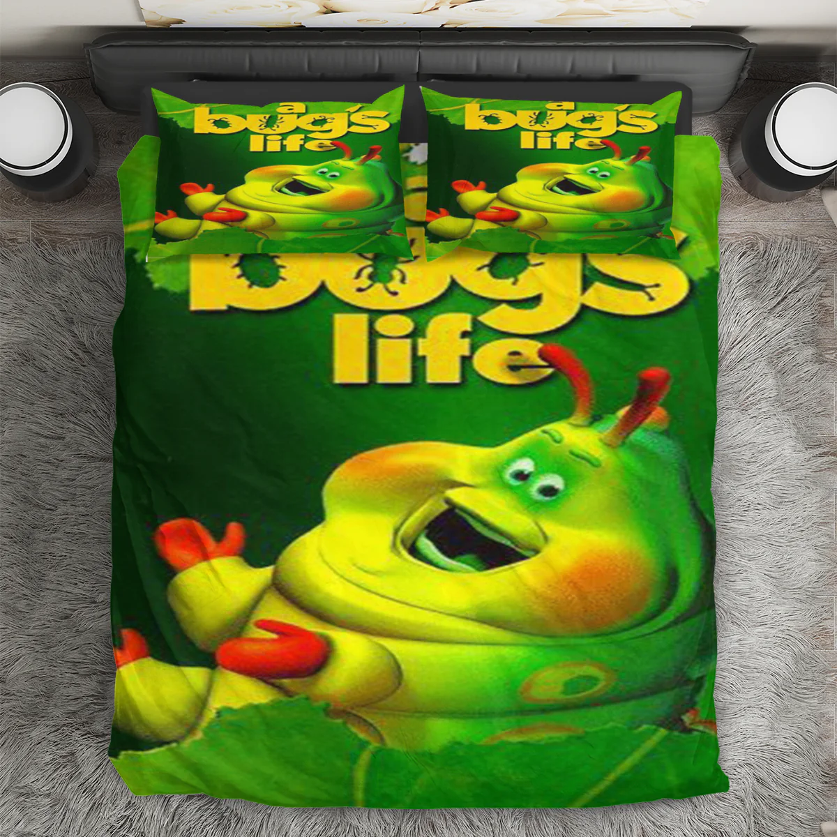 A Bug's Life Poster 8 3PCS 3PCS Bedding Set Duvet Cover And Pillow Cases Gift For Fan