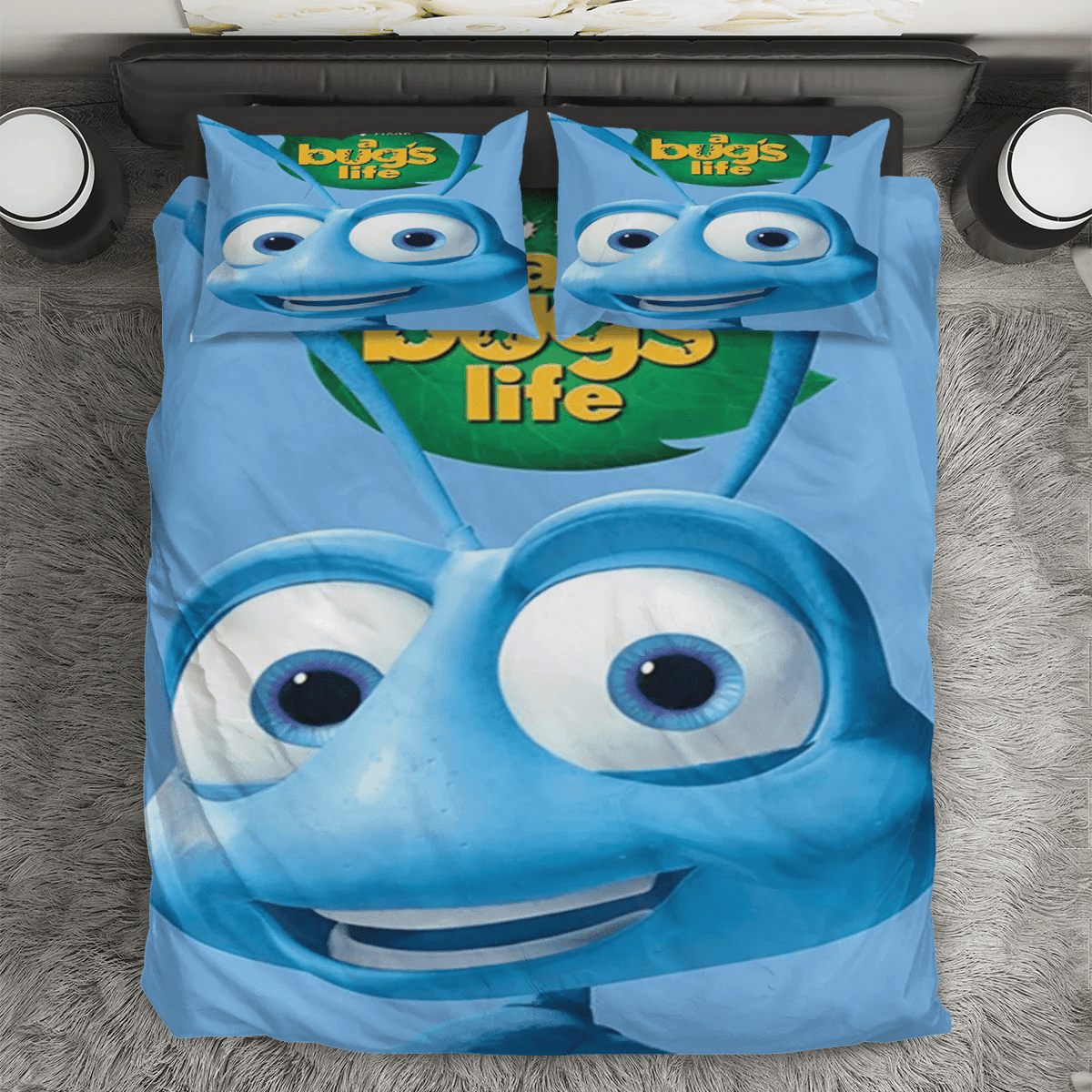 A Bug's Life Poster 5 3PCS 3PCS Bedding Set Duvet Cover And Pillow Cases Gift For Fan