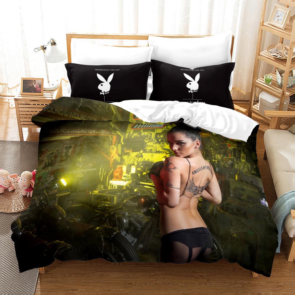 3D Bikini Girl Quilt Cover Set Bedding Set Duvet Cover Pillowcases A125 LQH