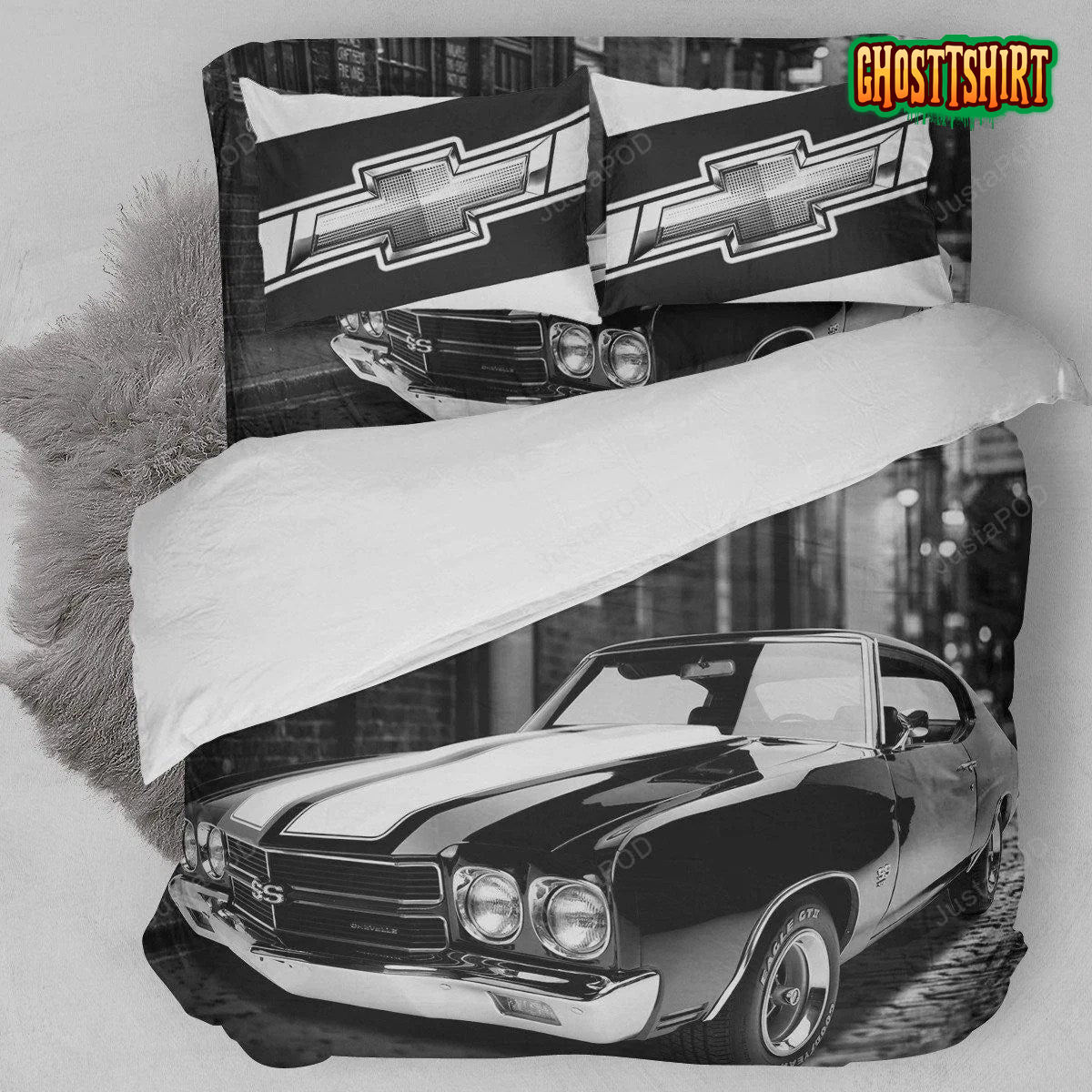1970 Chevrolet Chevelle Ss 454 Car Bedding Set