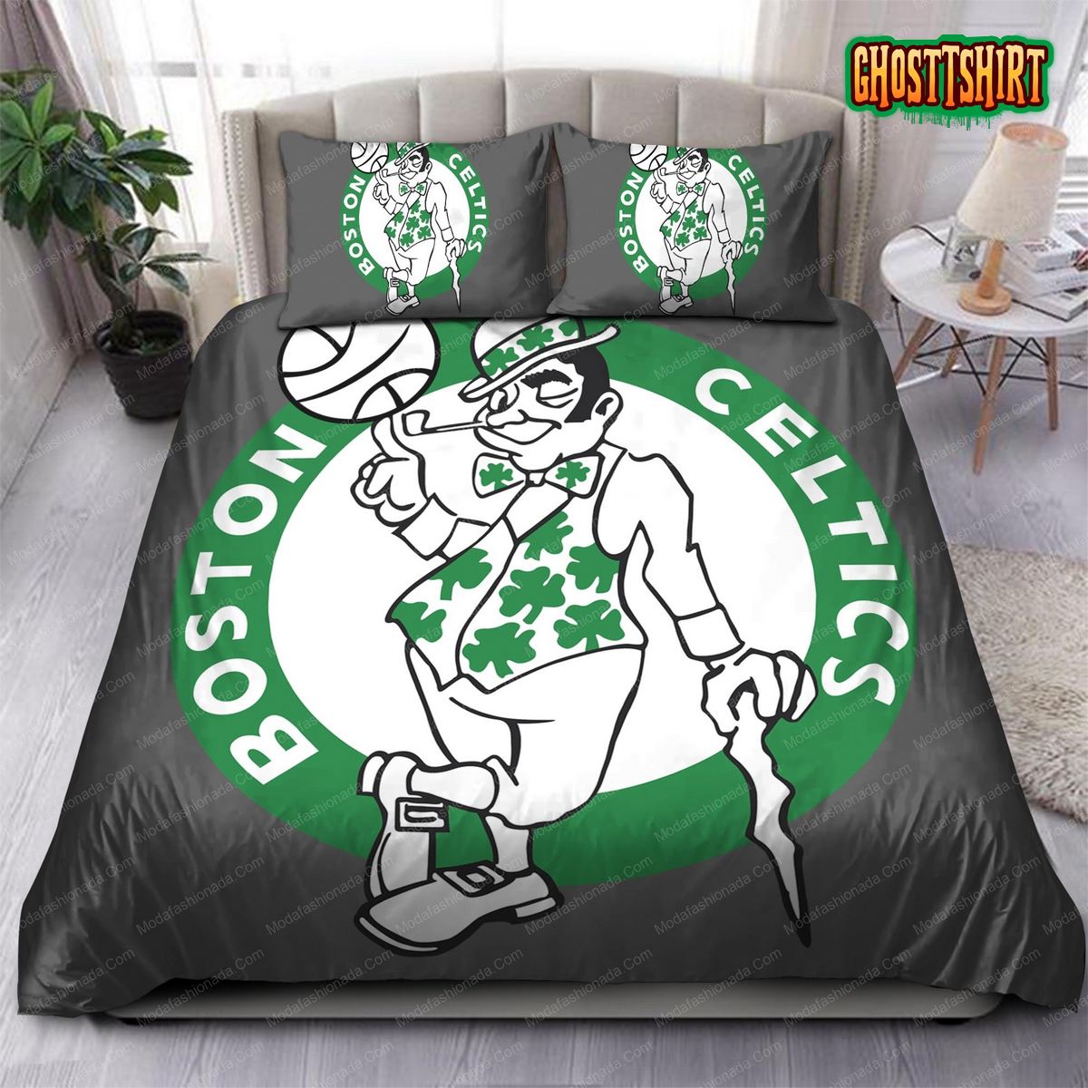 1976-1996 Logo Boston Celtics NBA 121 Bedding Set