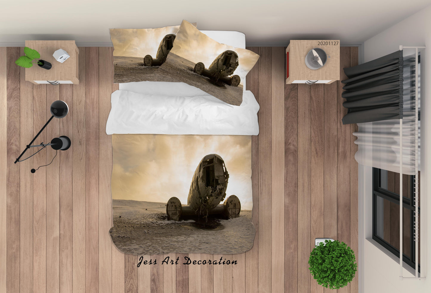 3D Abstract Space Wilderness Manuel Boxler Quilt Cover Set Bedding Set Duvet Cover Pillowcases LXL