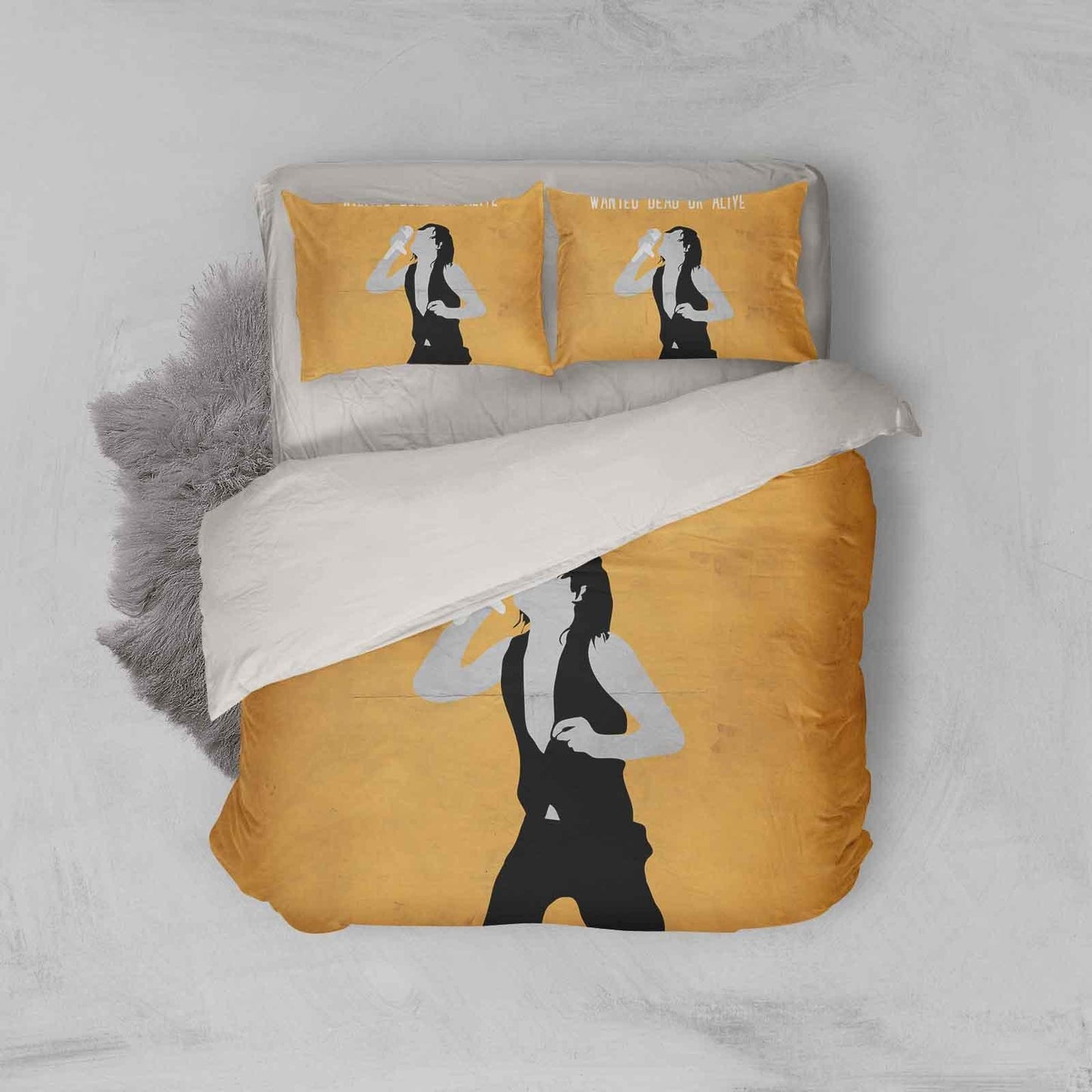 3D Bon Jovi Quilt Cover Set Bedding Set Pillowcases 16