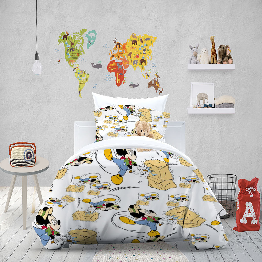 3D Cartoon Mich Ice Cube Quilt Cover Set Bedding Set Duvet Cover Pillowcase 1400