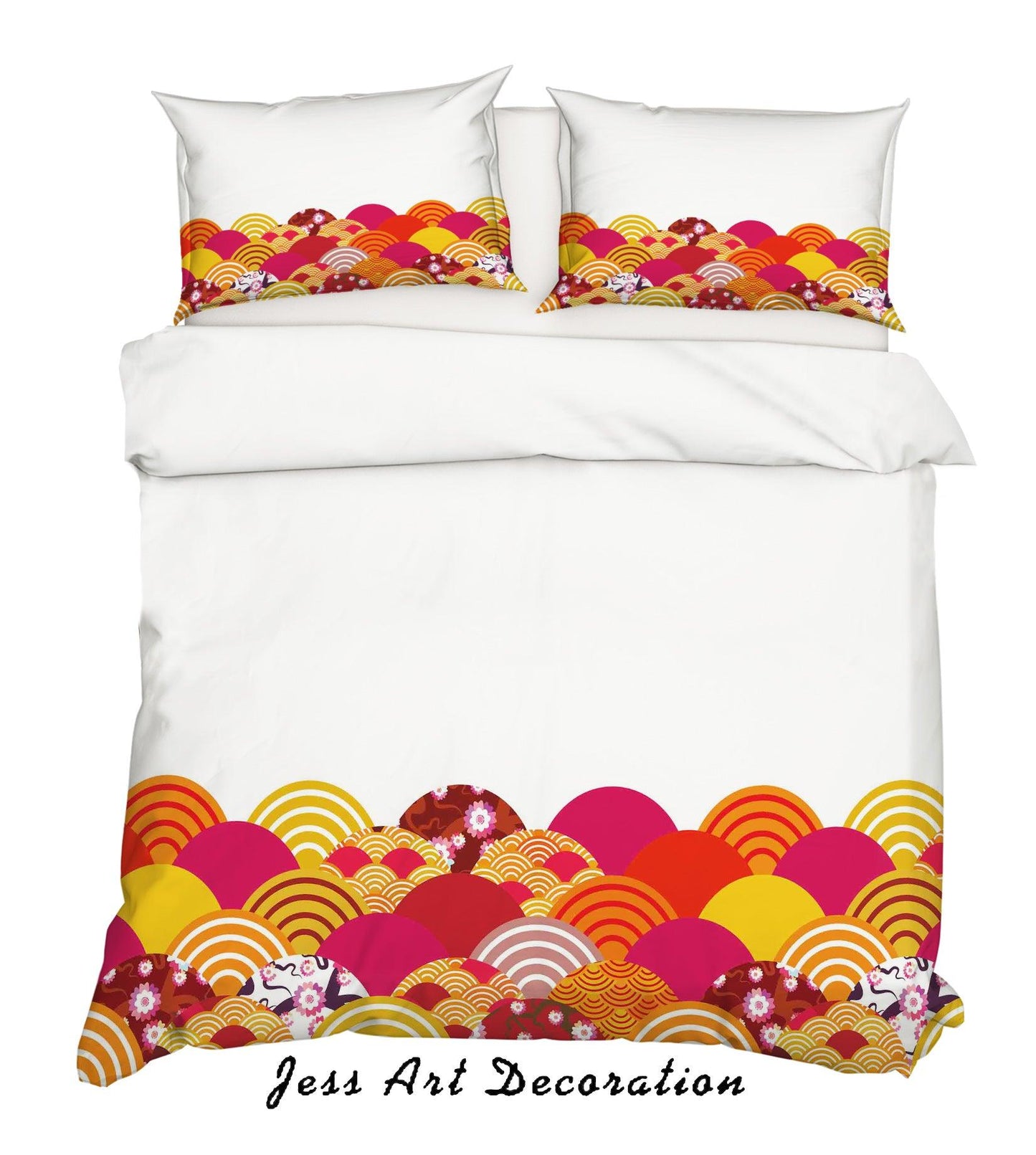 3D Abstract Forest Floral Quilt Cover Set Bedding Set Pillowcases 42