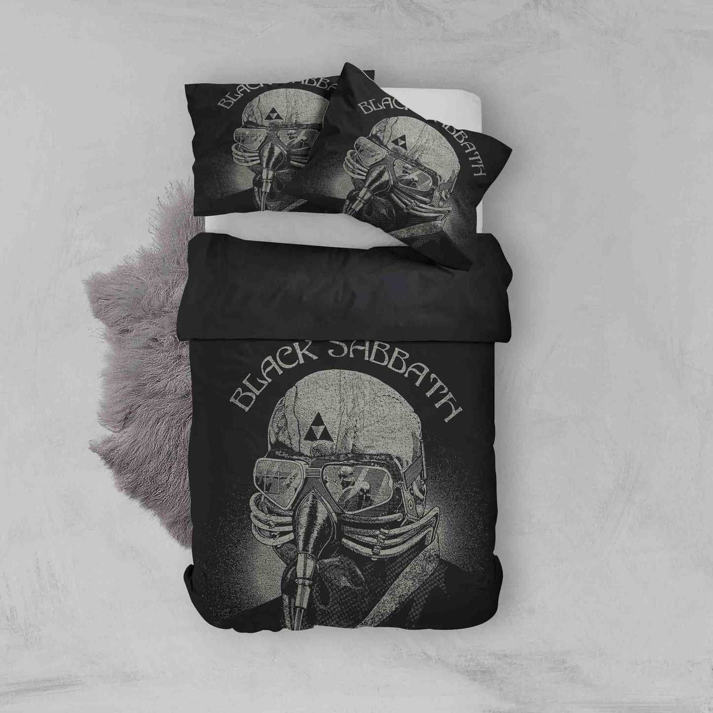3D Black Sabbath Quilt Cover Set Bedding Set Duvet Cover Pillowcases SF64