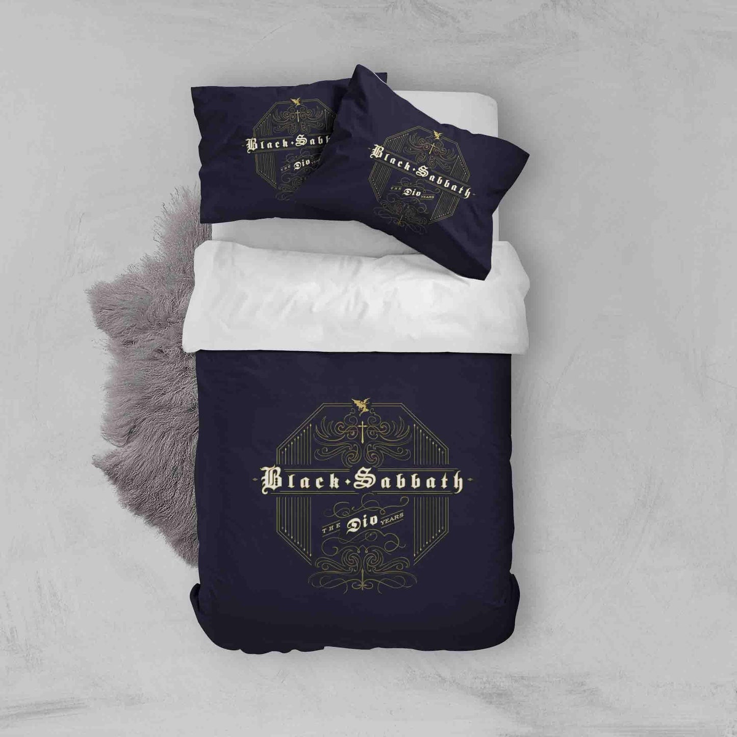 3D Black Sabbath Cross Quilt Cover Set Bedding Set Duvet Cover Pillowcases SF09