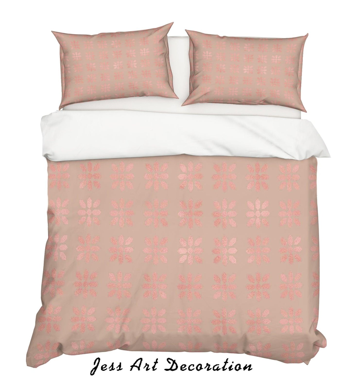 3D Abstract Cherry Blossom Quilt Cover Set Bedding Set Pillowcases 16