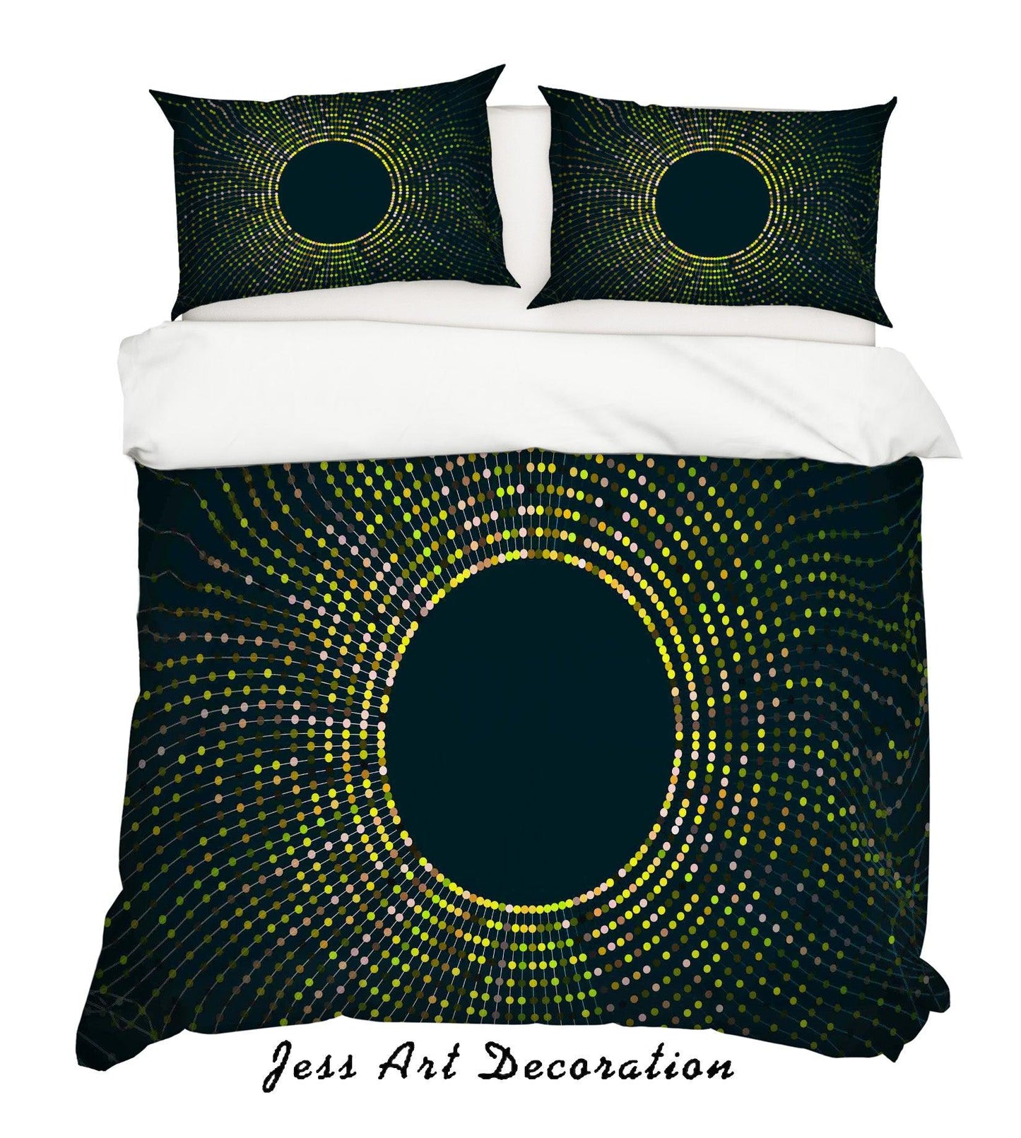 3D Abstract Sun Quilt Cover Set Bedding Set Pillowcases 03