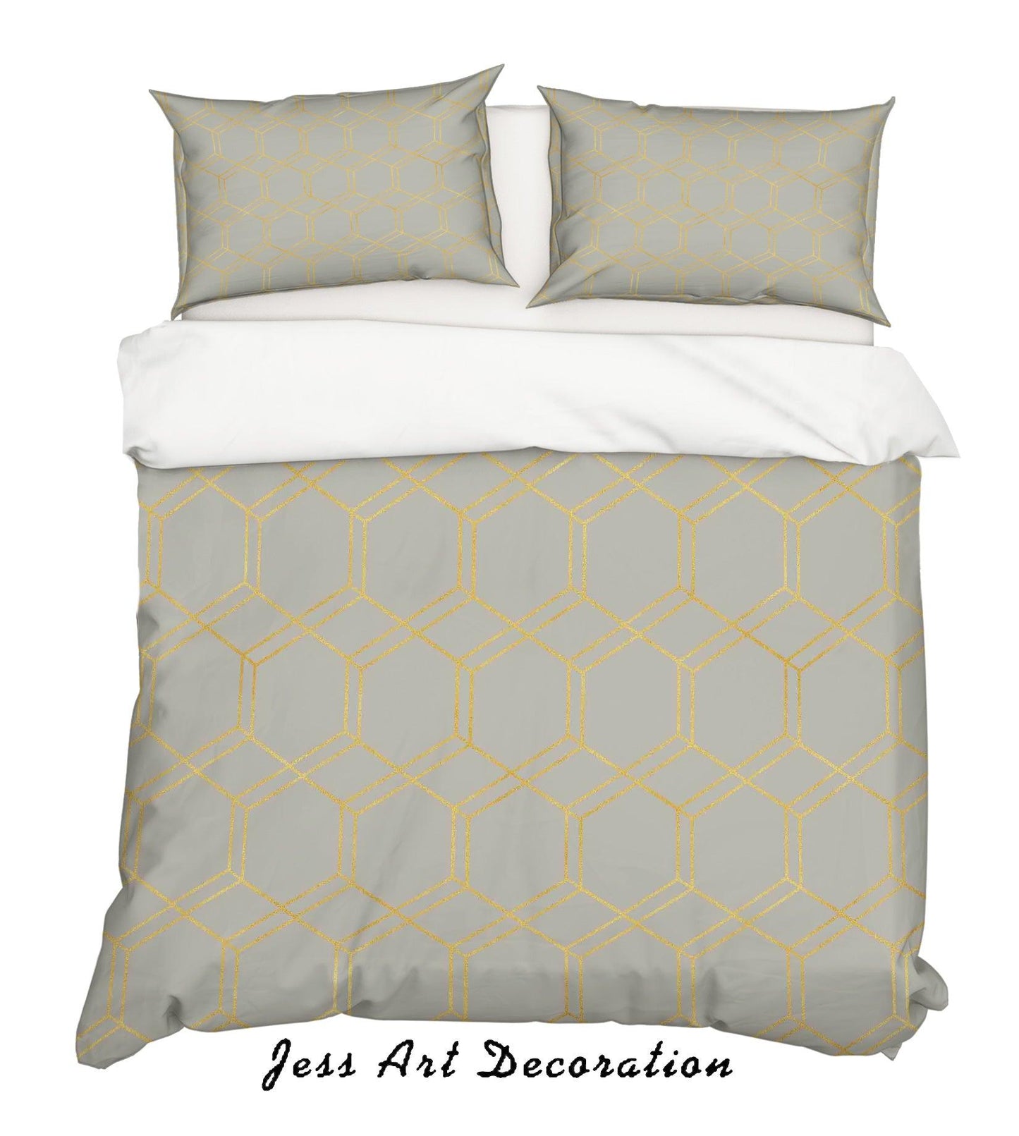 3D Abstract Geometry Quilt Cover Set Bedding Set Pillowcases 21