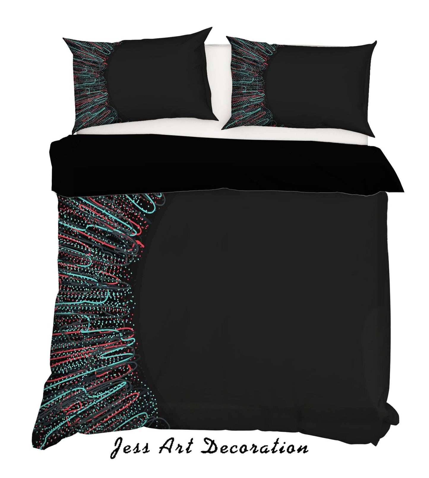 3D Abstract Geometric Figure Quilt Cover Set Bedding Set Pillowcases 04