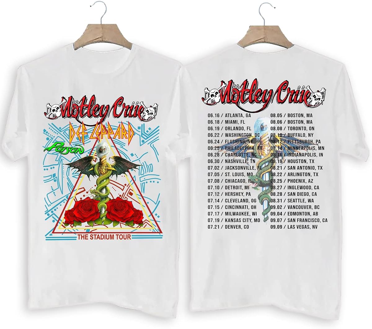 The Stadium Tour 2022 Defs Leppards Motley Crues Poisons Joan Jetts Shirt