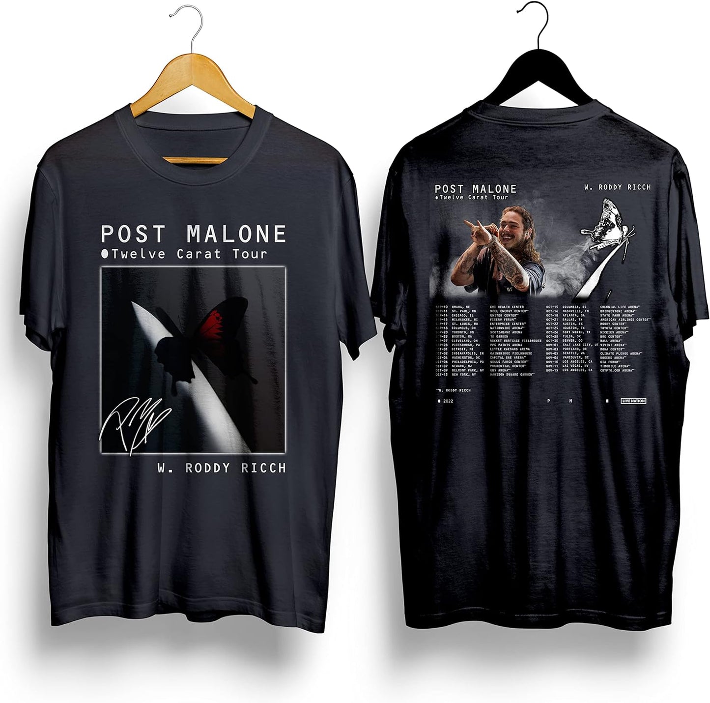 Post Malone Twelve Carat Tour Shirt, Post Malone Tour 2022 Shirt