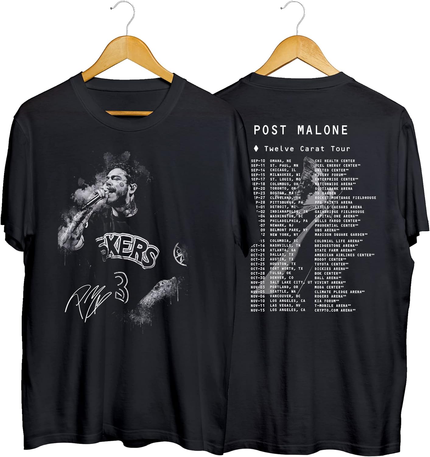 Post Malone Tour 2022 Shirt, Twelve Carat Tour Shirt, Music Concert 2022
