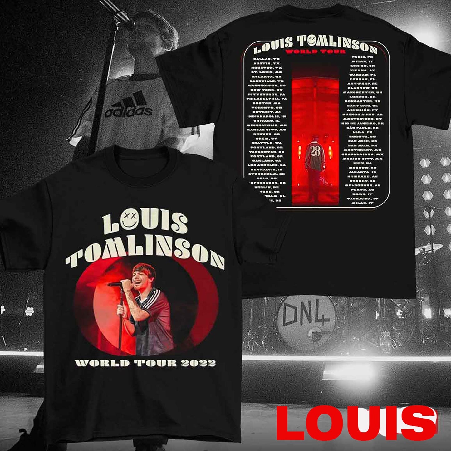 Louis Tomlinson World Tour 2022 Shirt, Louis World Tour T-Shirt