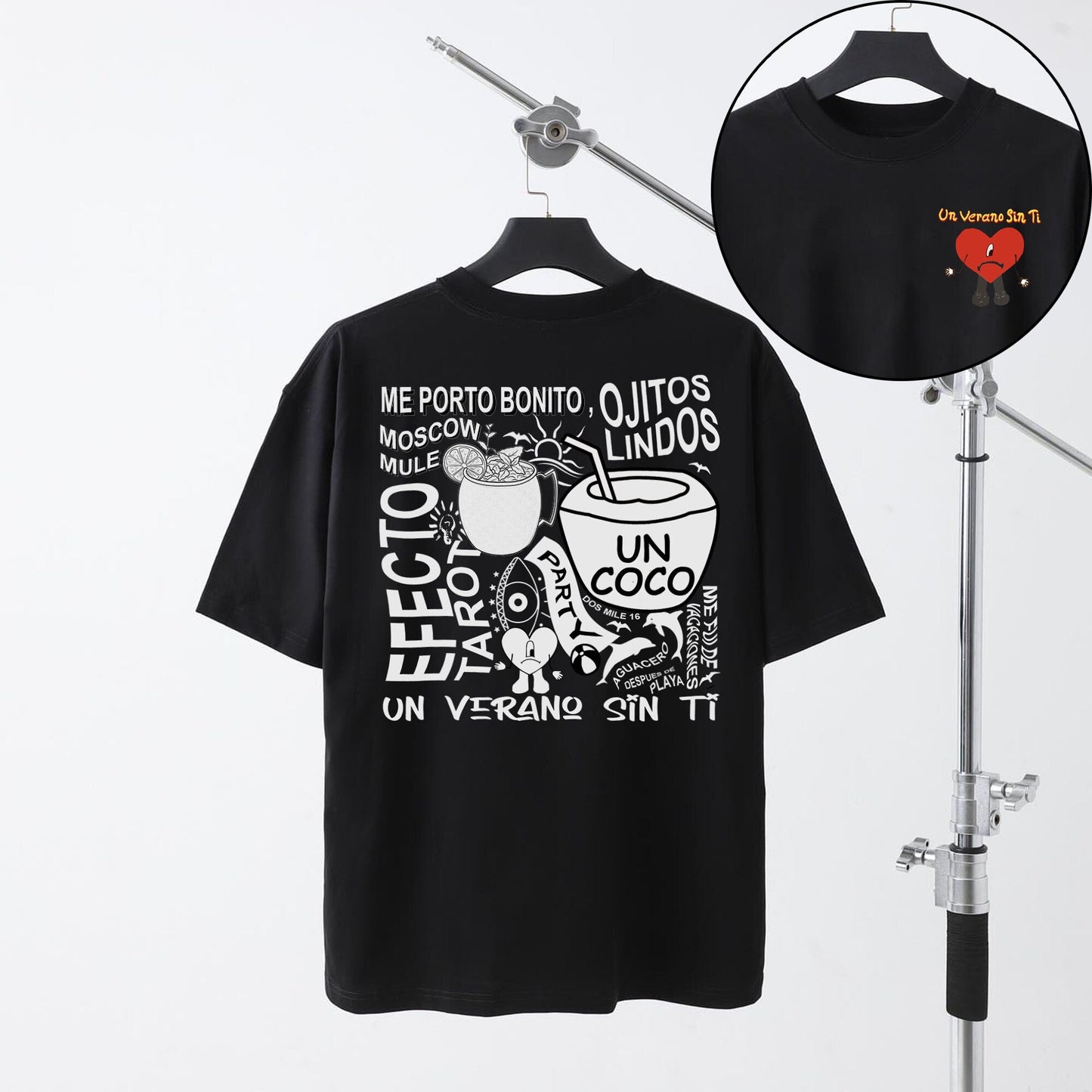 Bad Bunny Track List Shirt, Un Verano Sin Ti Tee