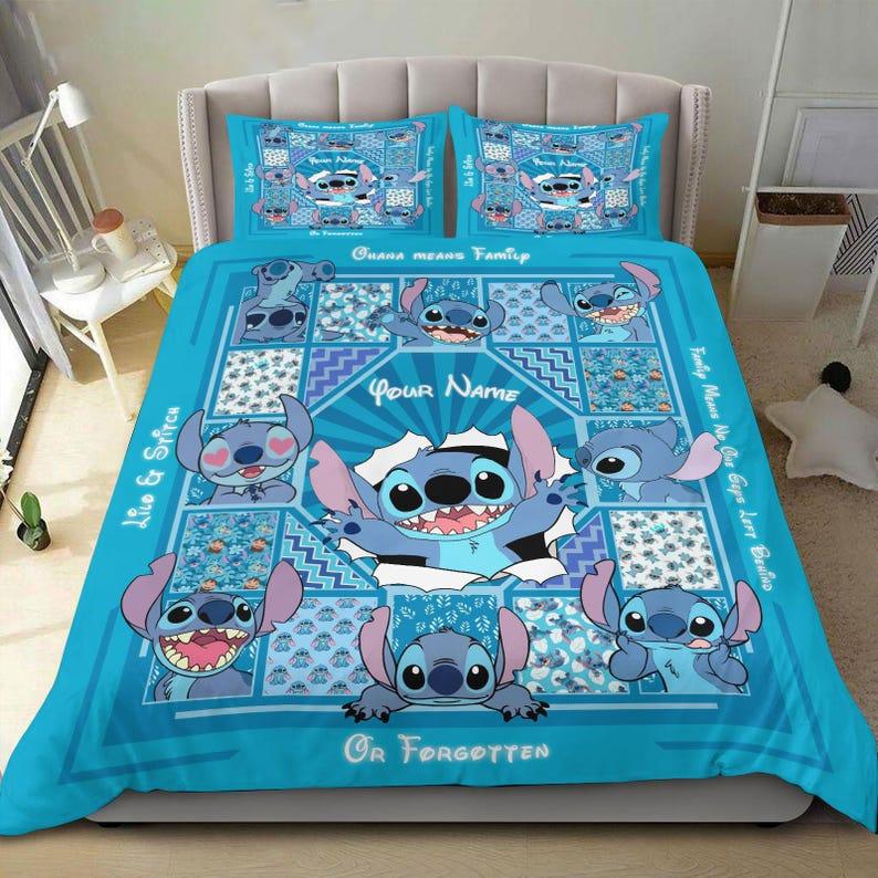 Custom Stitch Bedding Set, Lilo And Stitch Duvet Cover, land Duvet Set, Housewarming Gift, Stitch 2025 Gifts