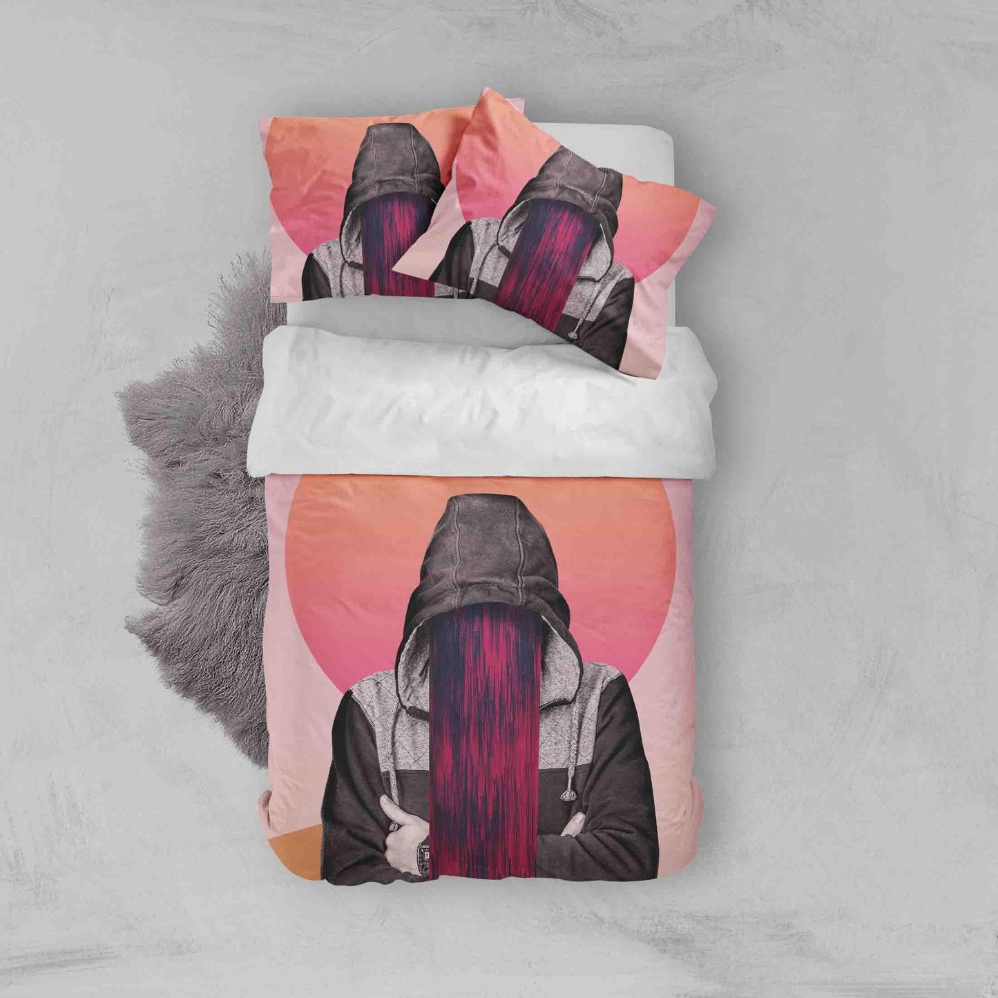 3D Abstract People Photos Quilt Cover Set Bedding Set Pillowcases 94