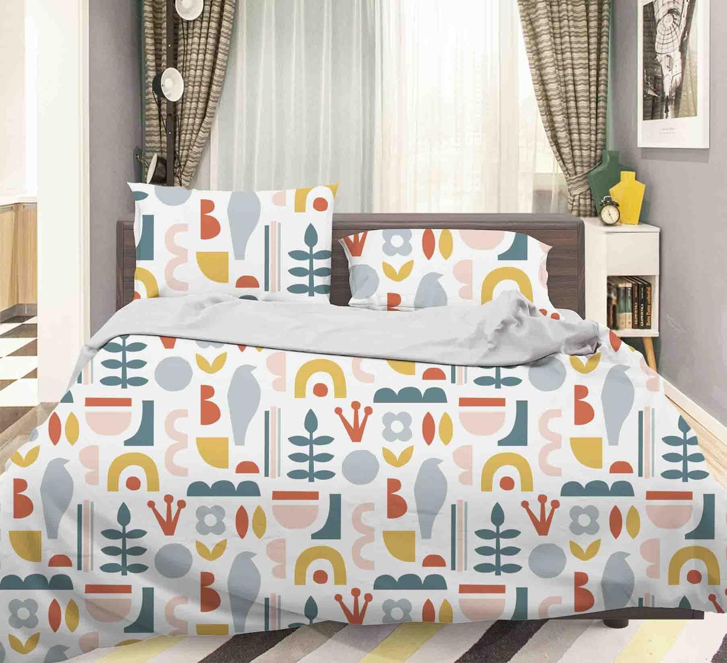 3D Cartoon Pattern Quilt Cover Set Bedding Set Pillowcases 178
