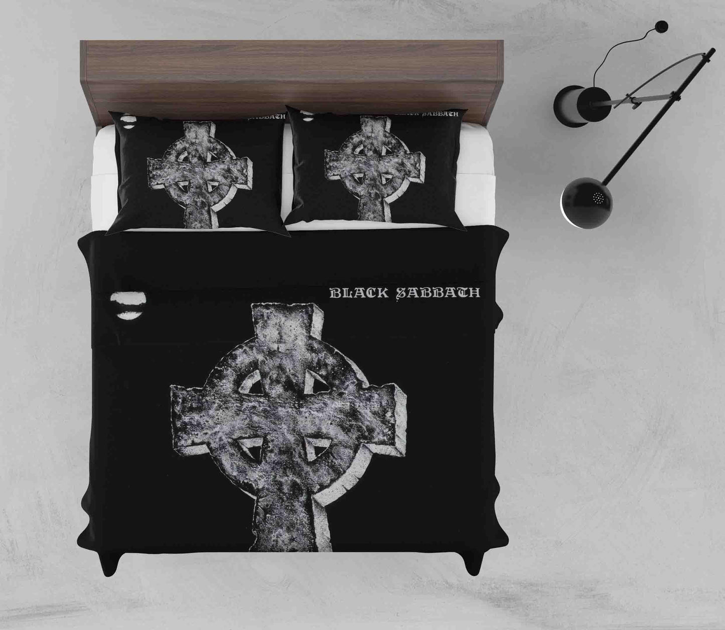 3D Black Sabbath Cross Quilt Cover Set Bedding Set Duvet Cover Pillowcases SF20