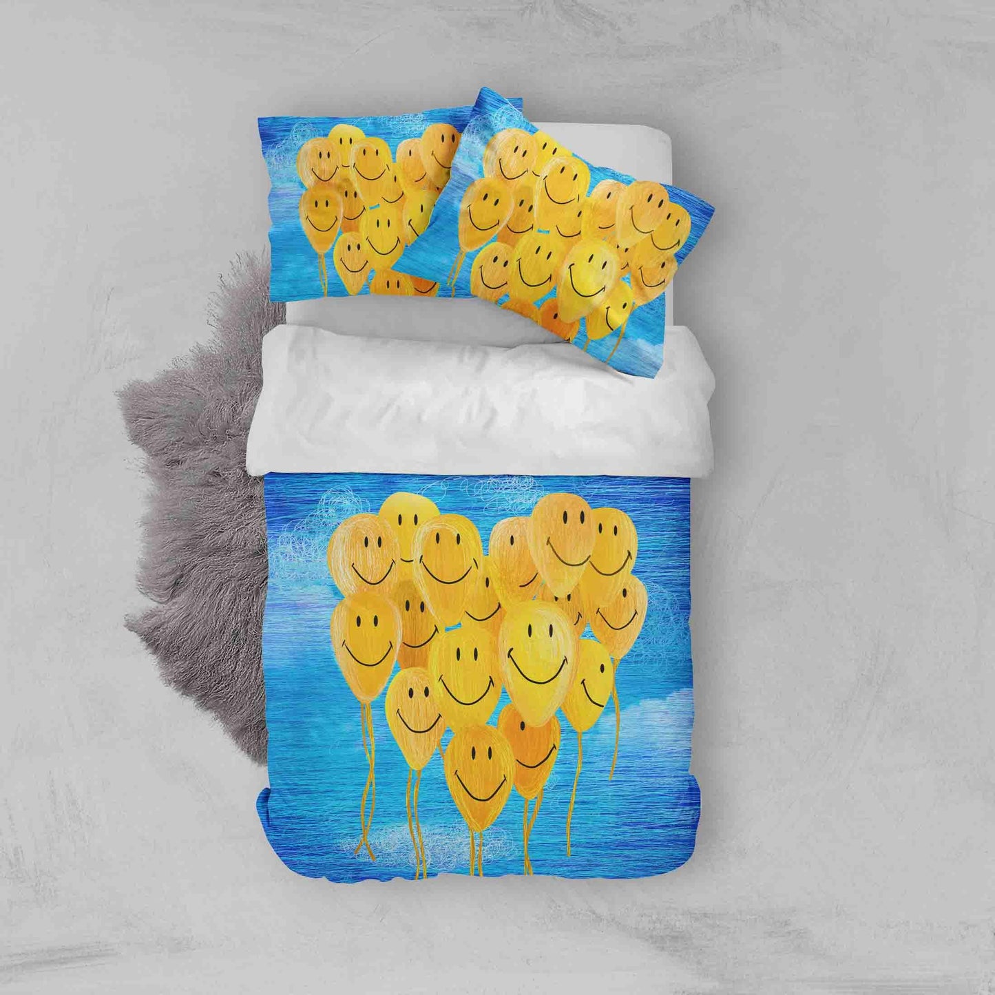 3D Balloon Quilt Cover Set Bedding Set Pillowcases 154