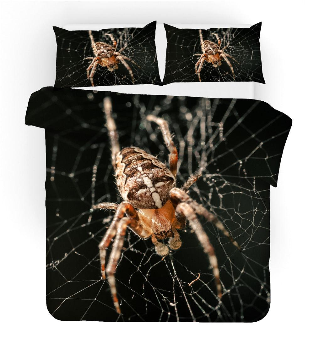 3D Animal Spider Pattern Quilt Cover Set Bedding Set Duvet Cover Pillowcases 95