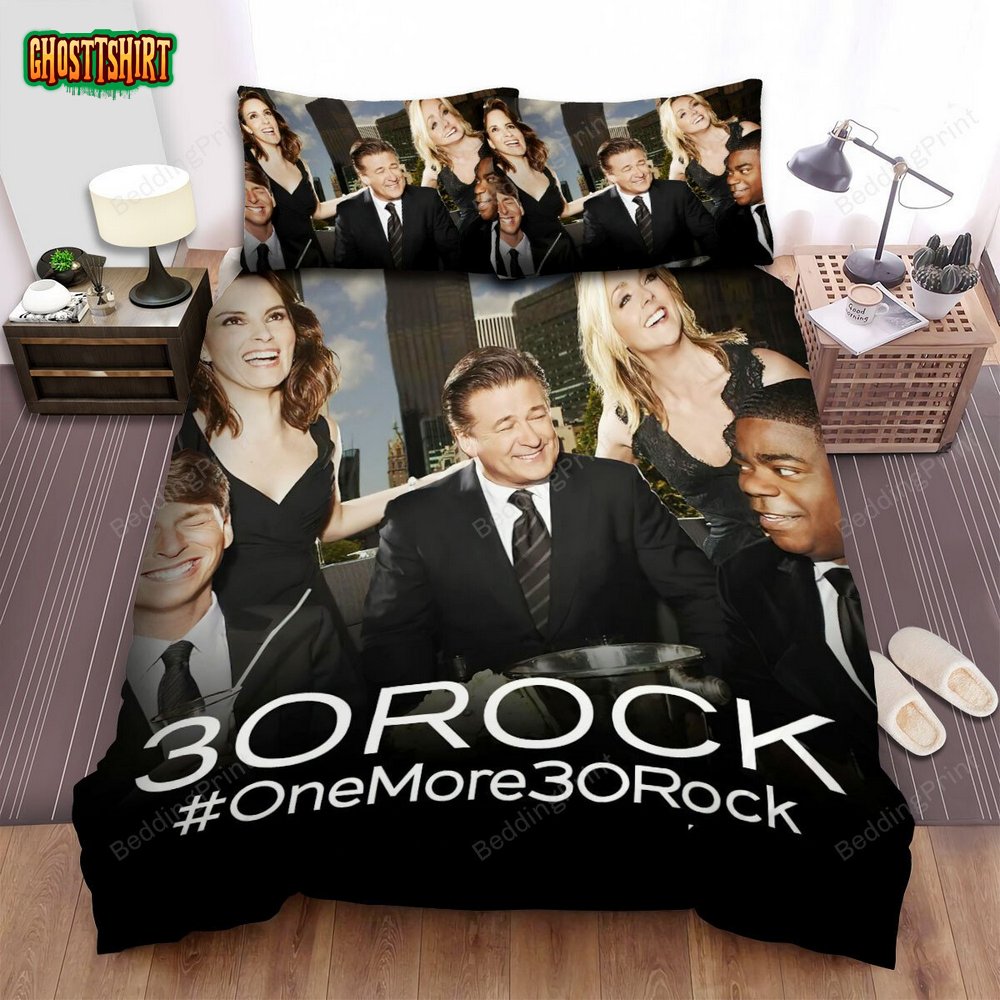 30 Rock (2006–2013) Movie Poster Ver 3 Bed Sheets Duvet Cover Bedding Set